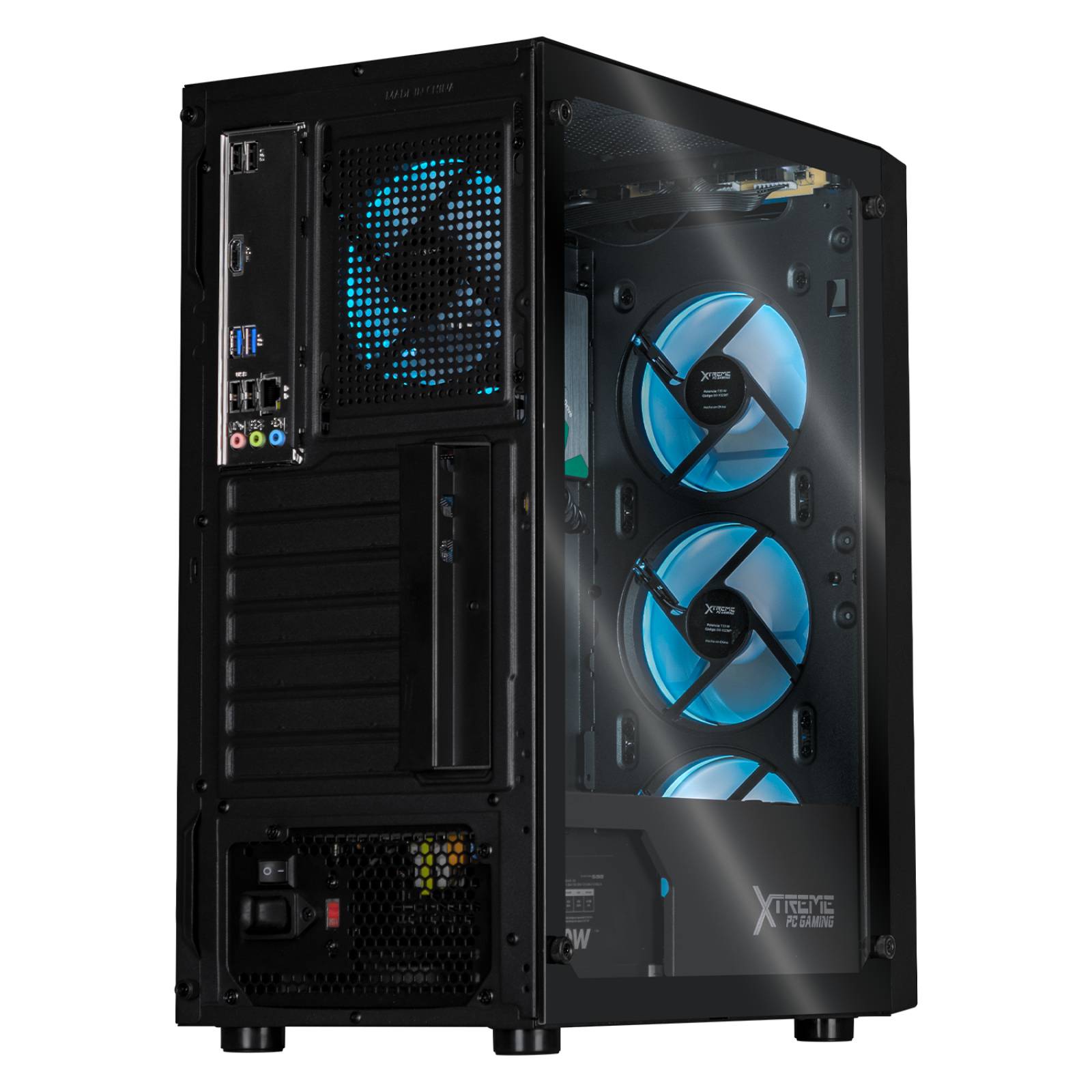 Xtreme PC Gaming Computadora Intel Core I9 12900 32GB SSD 1TB 4TB Monitor 27 WIFI Black 