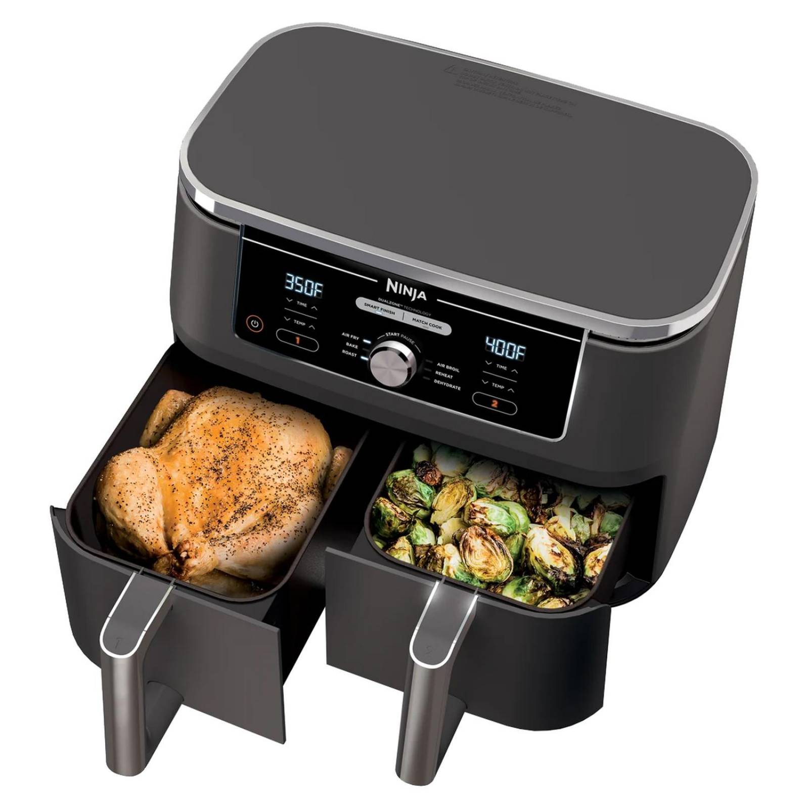 Freidora de Aire NINJA FOODI DualZone AD150 6 en 1 8QT Doble Charola 