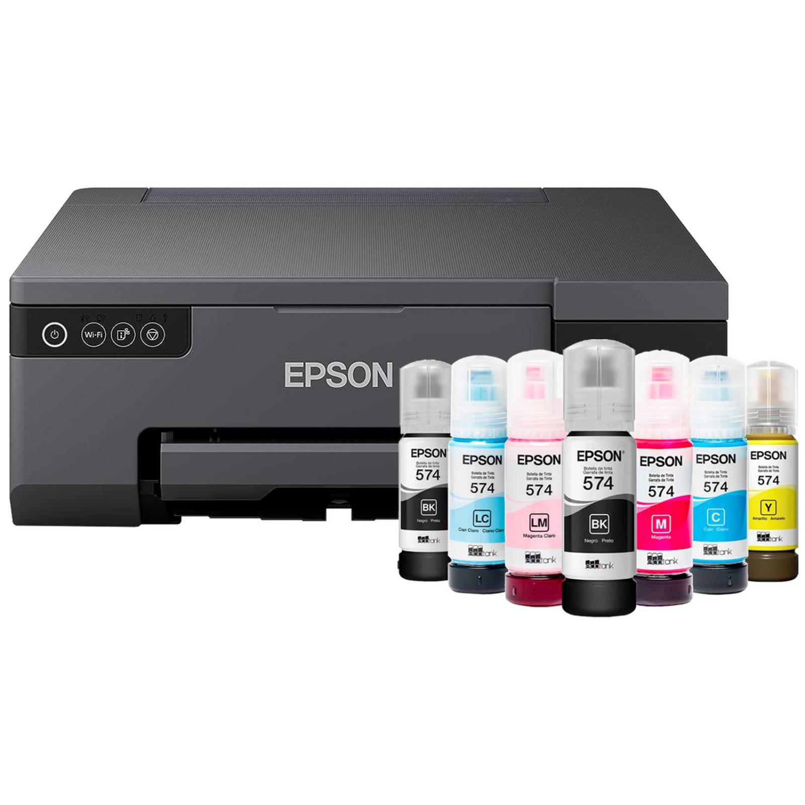 Impresora EPSON L8050 EcoTank Tinta Continua Fotografica PVC 7 Tintas Inalambrica 