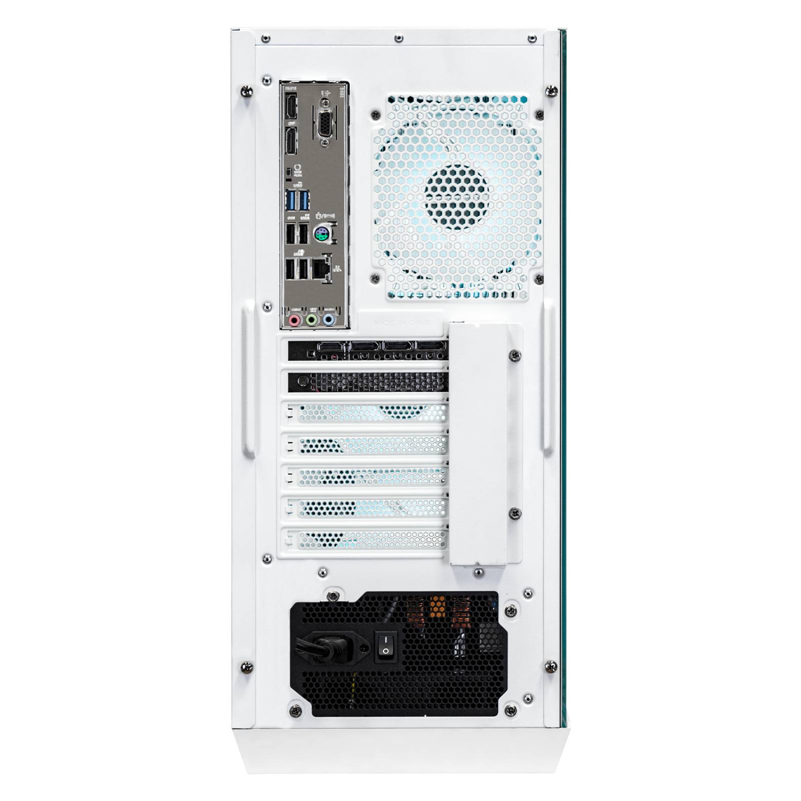 Xtreme PC Gaming Geforce RTX 4070 AMD Ryzen 7 7700X 32GB DDR5 SSD 1TB 4TB WIFI Evangelion White 