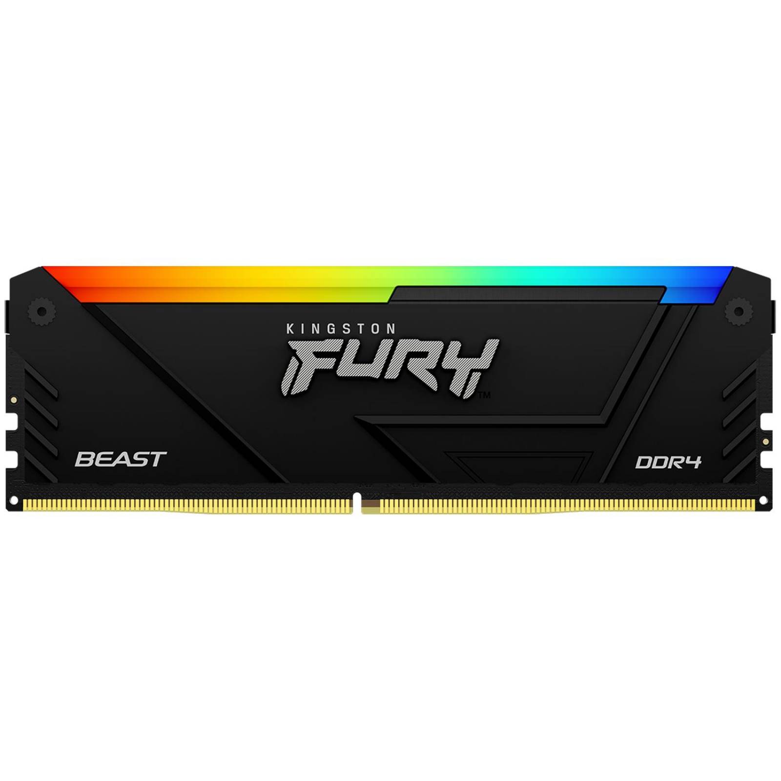 Memoria RAM DDR4 32GB 3200MHz KINGSTON FURY BEAST RGB 1x32GB Negro KF432C16BB2A/32 