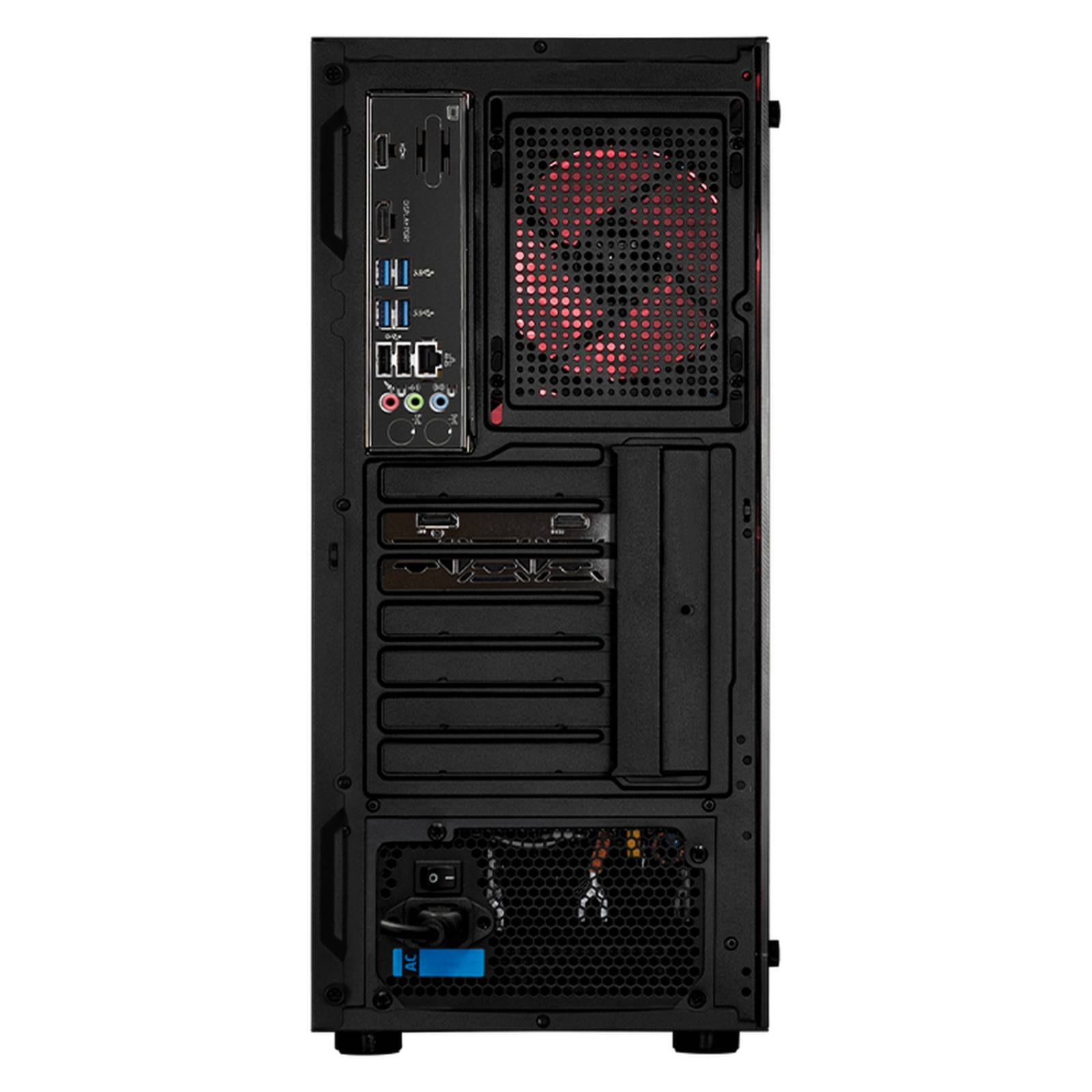 Xtreme PC Gaming AMD Radeon RX 6500 XT Ryzen 5 5600X 16GB SSD 250GB 2TB WIFI Black 