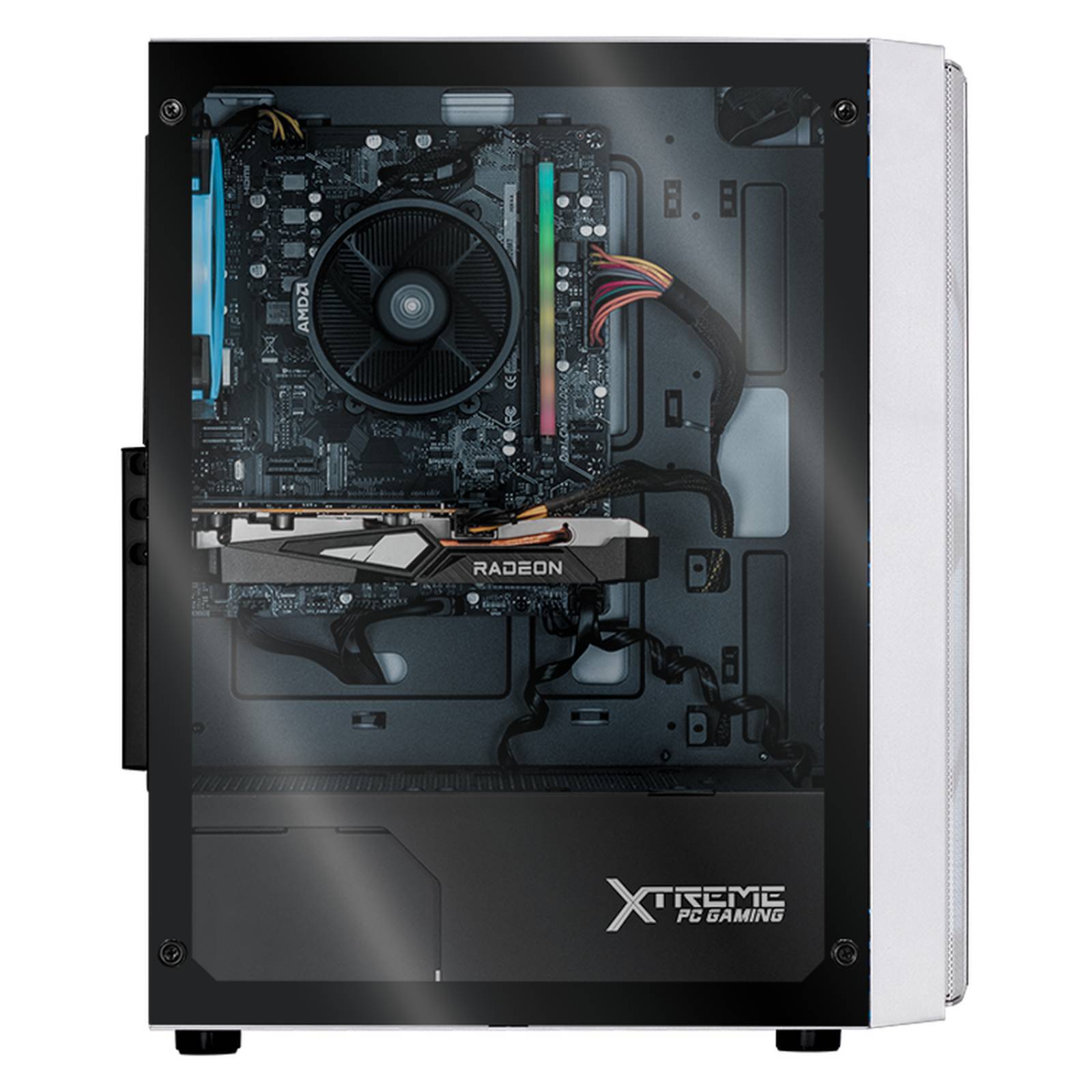 Xtreme PC Gaming AMD Radeon RX 6500 XT Ryzen 5 5600X 16GB SSD 250GB 2TB WIFI White 