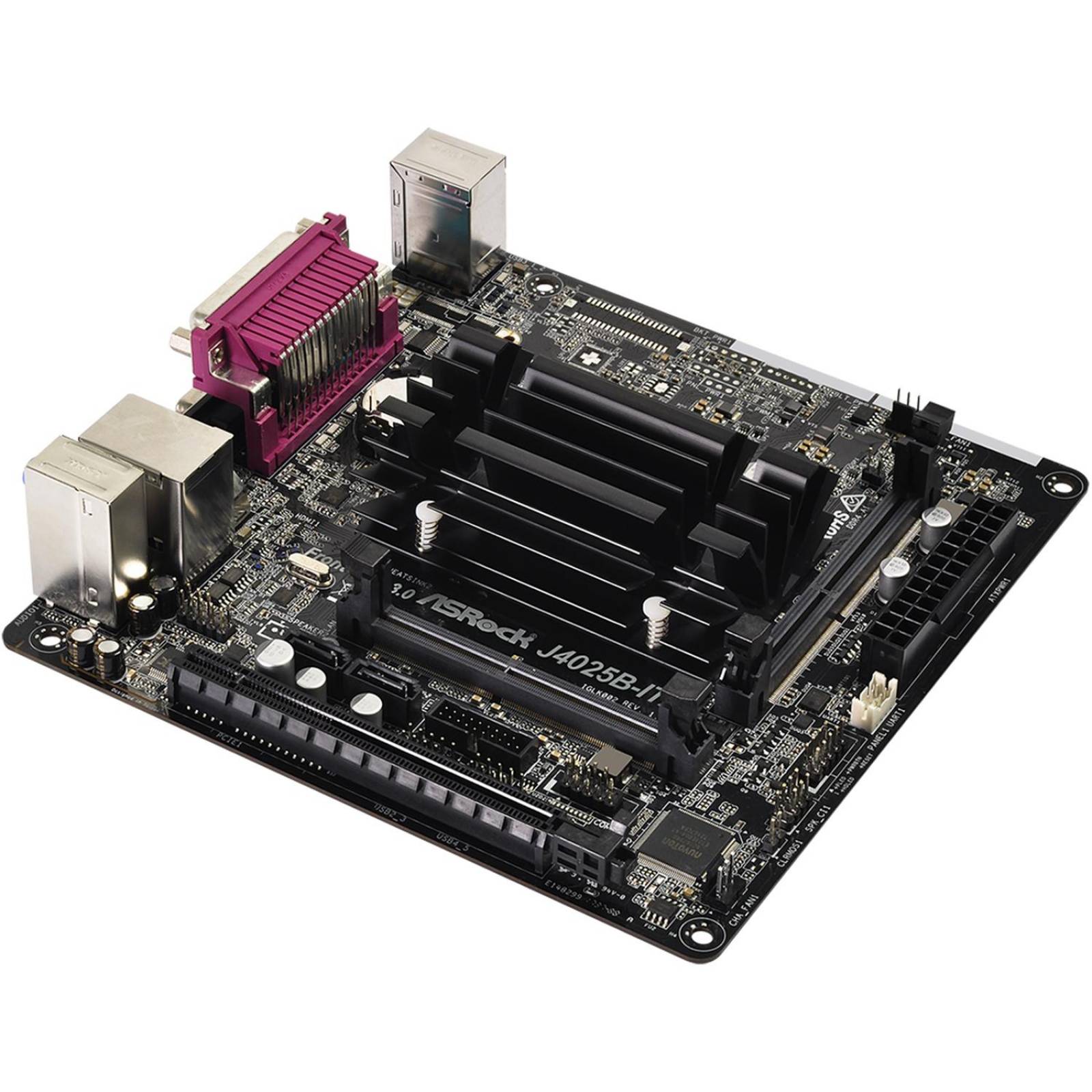 Tarjeta Madre ASROCK J4025B-ITX Celeron J4025 2x DDR4 PCIe 2.0 Mini ITX 