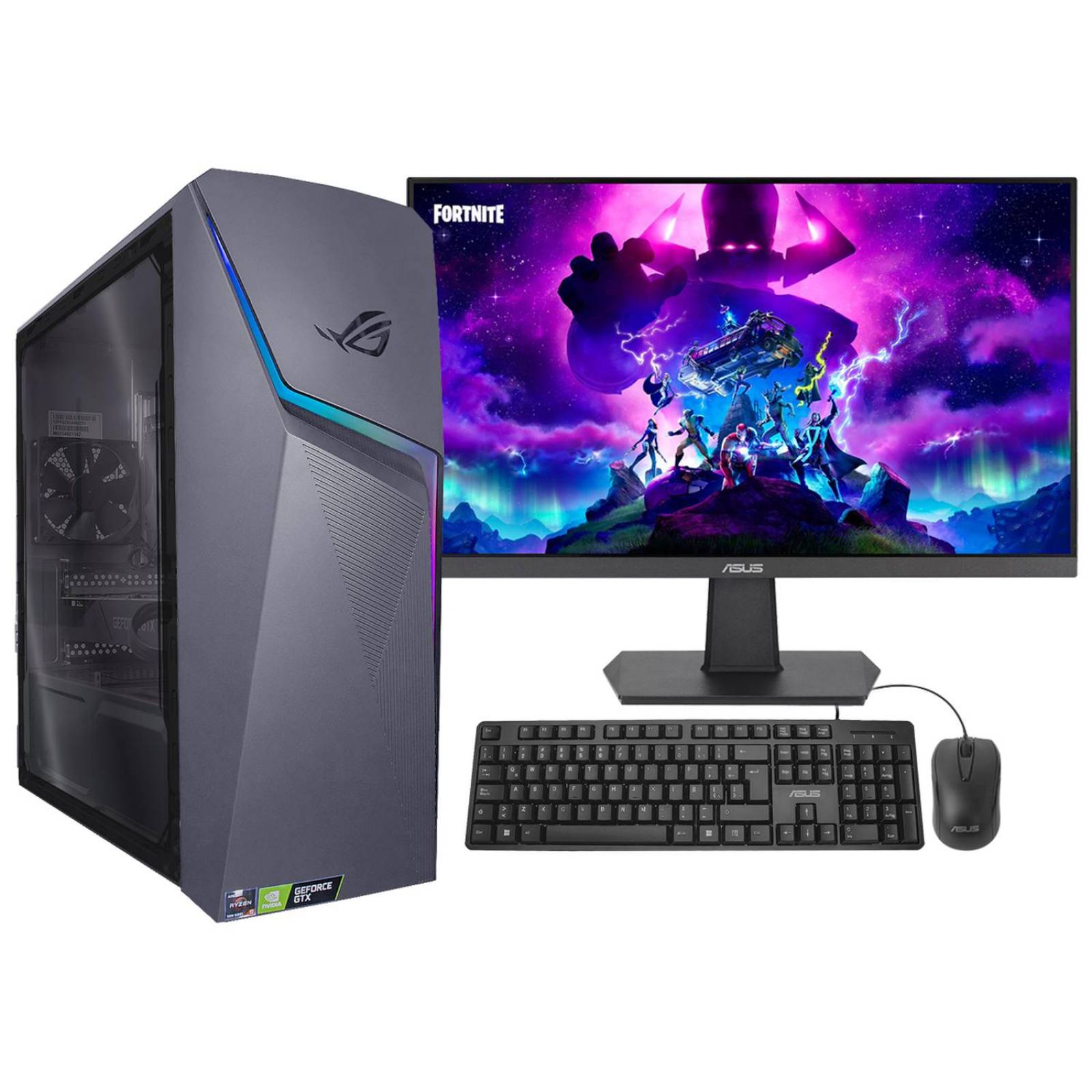 PC Gamer ASUS GTX 1660 Ti Ryzen 16GB 512GB Monitor