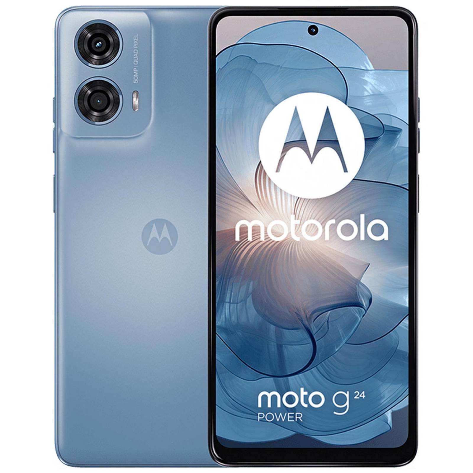 Celular Motorola G24 Power 8GB 128GB 6.6" HD+ 90Hz 50MP Azul 