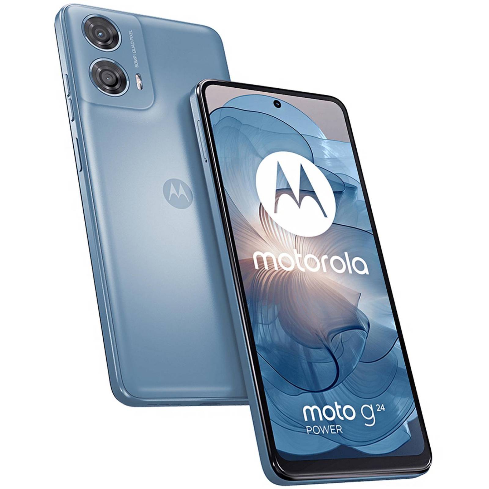Celular Motorola G24 Power 8GB 128GB 6.6" HD+ 90Hz 50MP Azul 