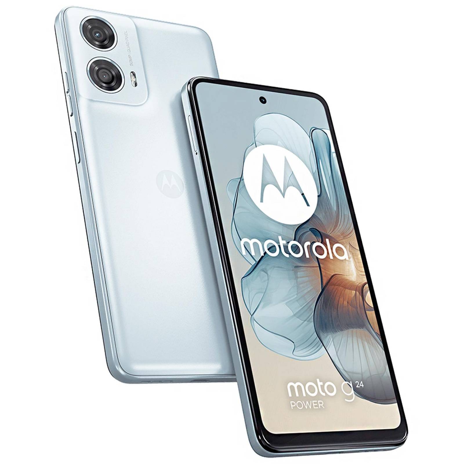 Celular MOTOROLA Moto G24 Power 8GB 128GB 6.6" HD+ 90Hz 50MP Celeste 