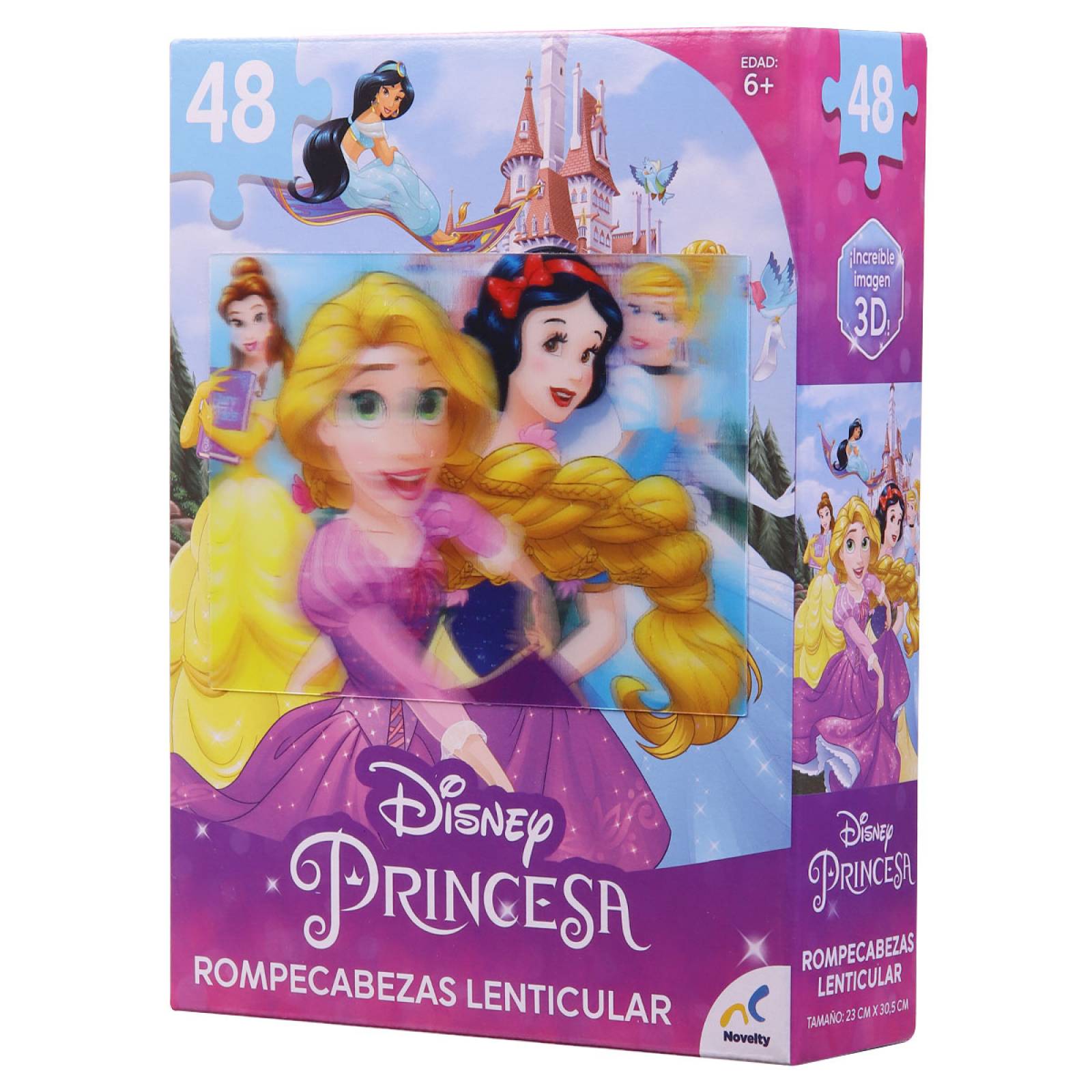 Rompecabezas 3D de las Princesas de Disney - Novelty
