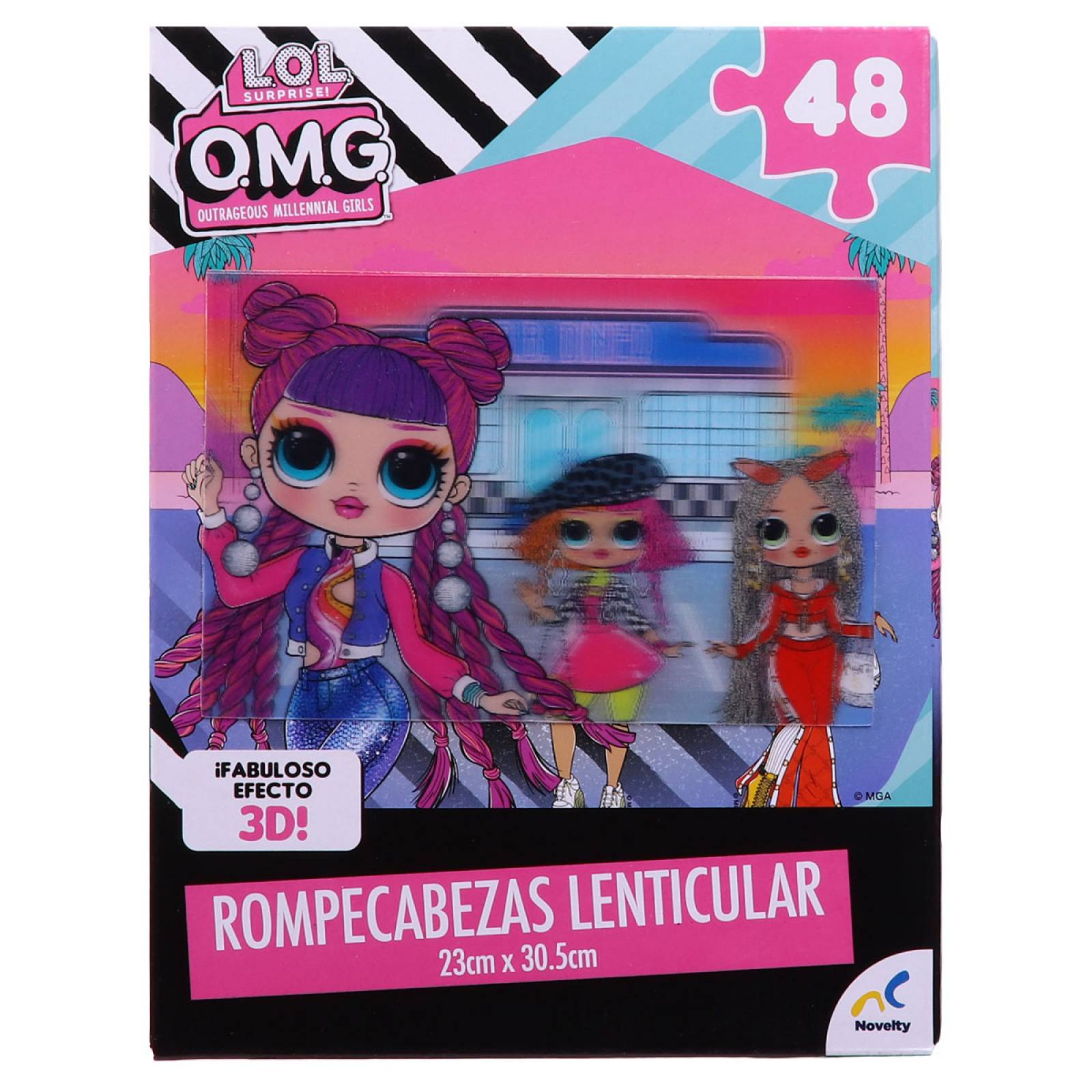 Rompecabezas 3D de L.O.L Surprise - Novelty