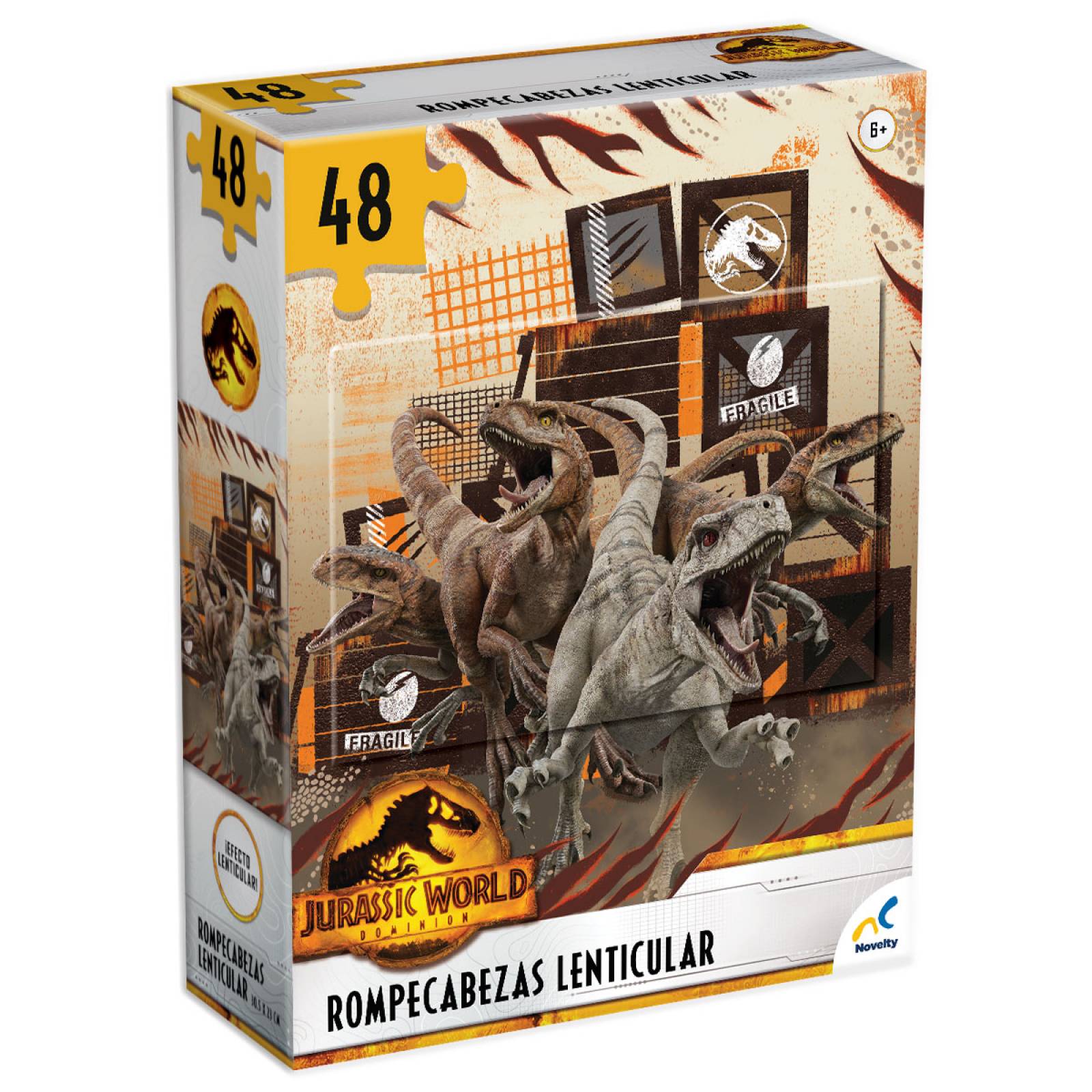 Rompecabezas 3D de Jurassic World - Novelty