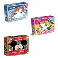 Novelty Rompecabezas Para Colorear Mandalas Disney 200 Pzs