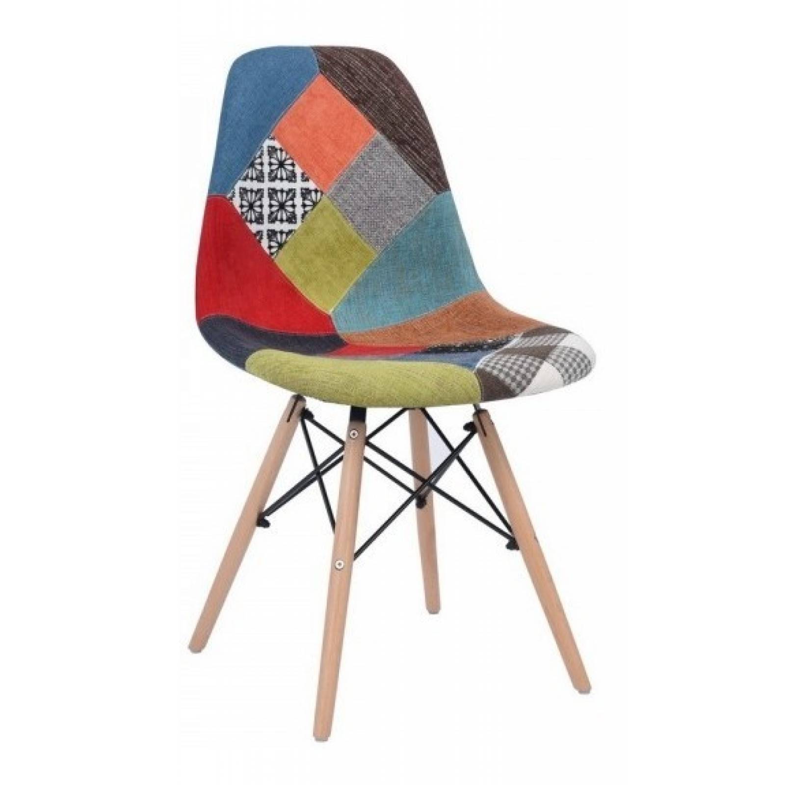 Стул patchwork eames style