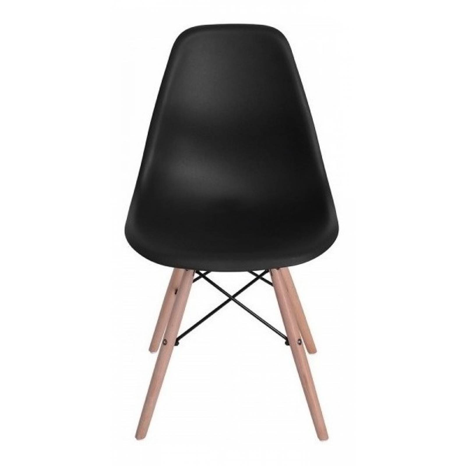 Sillas Eames 4 Pzs Oficina Comedor Negro