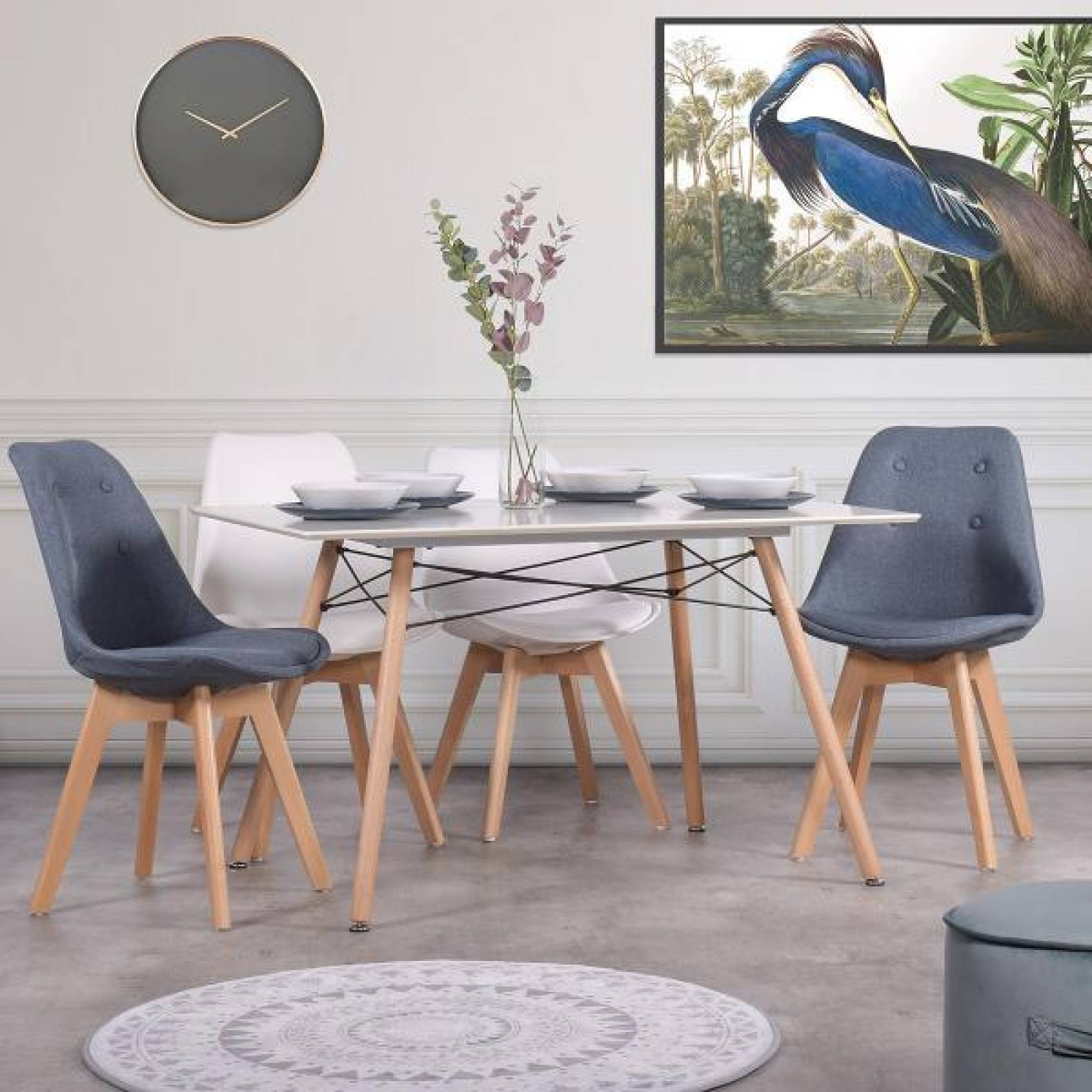 Mesa Blanca Rectangular London 