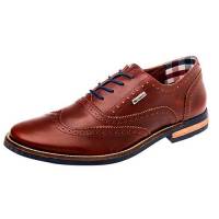 Oxfords Exterior Sintético Café De Ferrioni