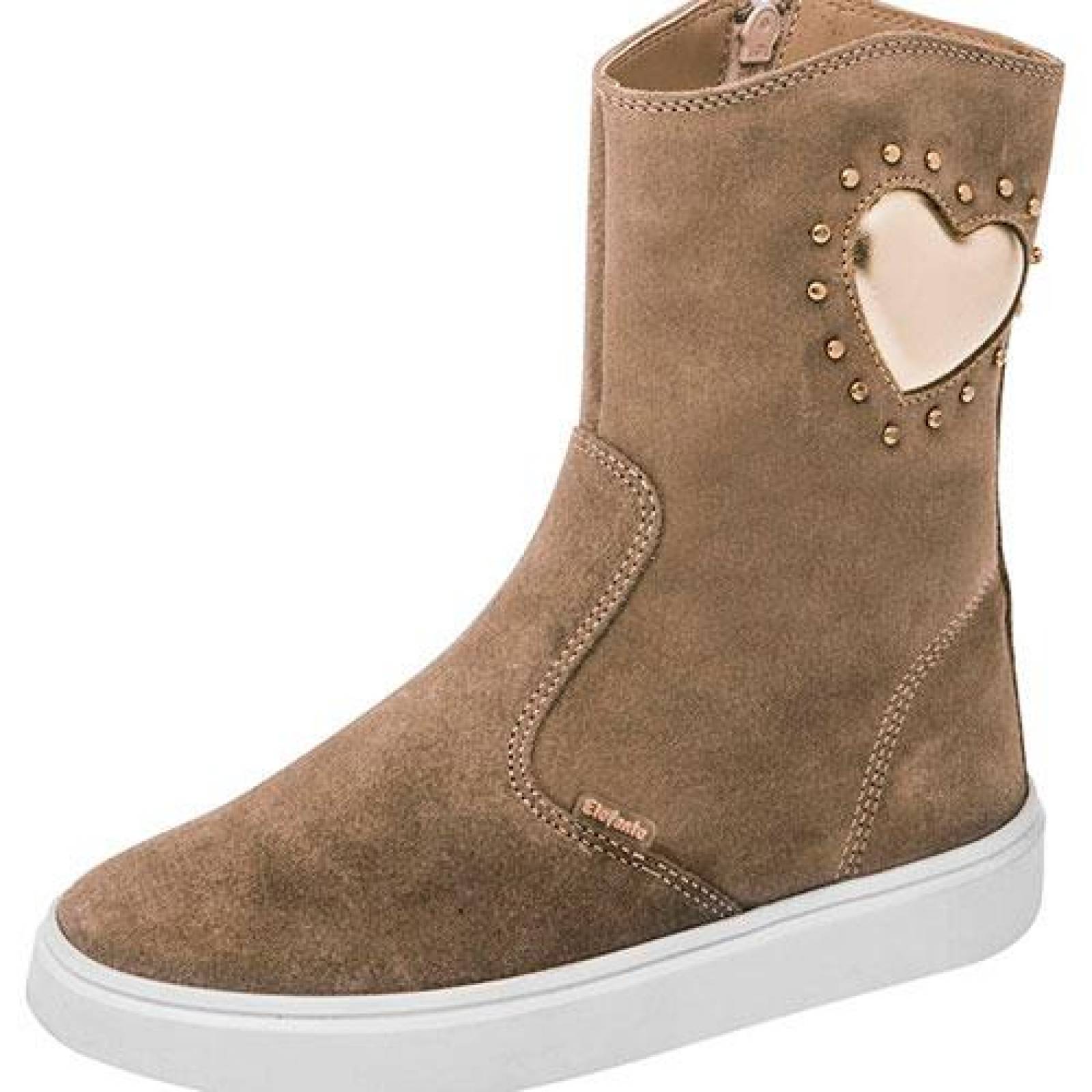 Botas altas Exterior Piel Beige de Elefante