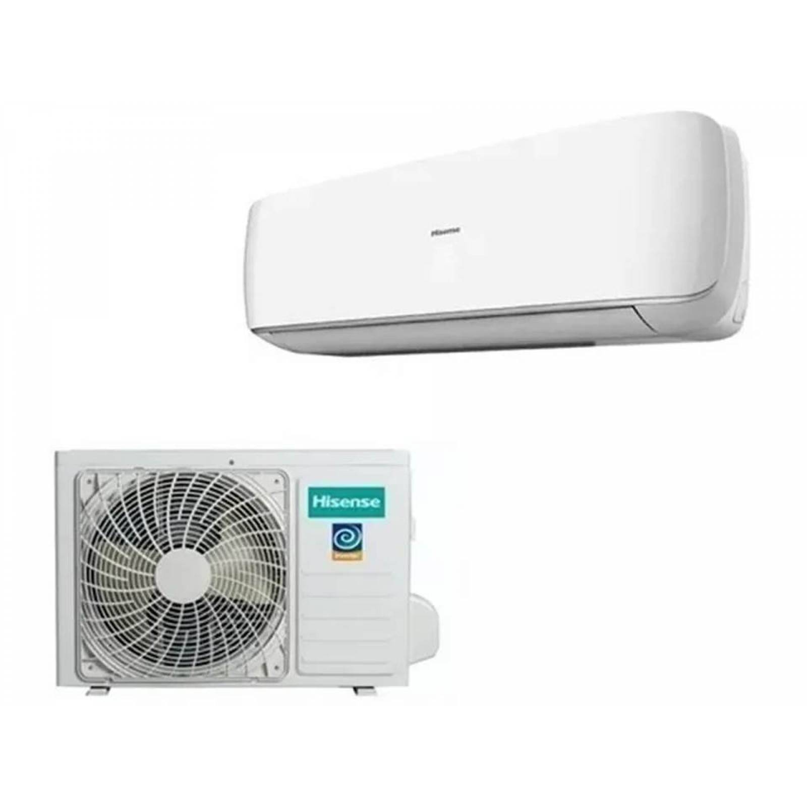 AIRE 18000 BTUS 220V INVERTER S/FRIO 17SEER MARCA HISENSE.