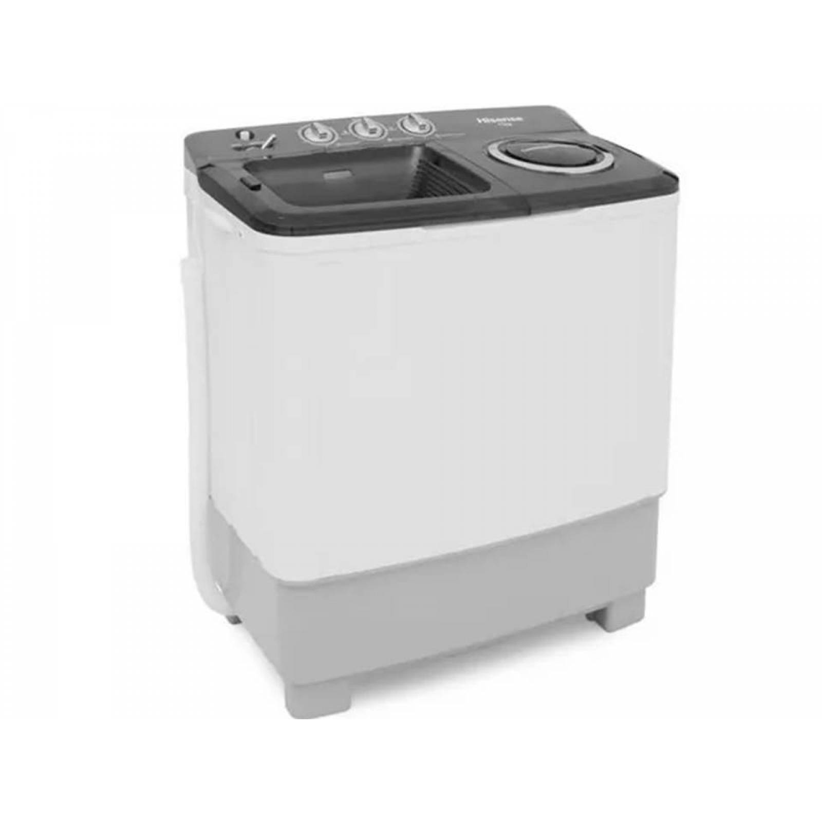 LAVADORA 11 KG, DOBLE TINA, COLOR BLANCA MARCA HISENSE
