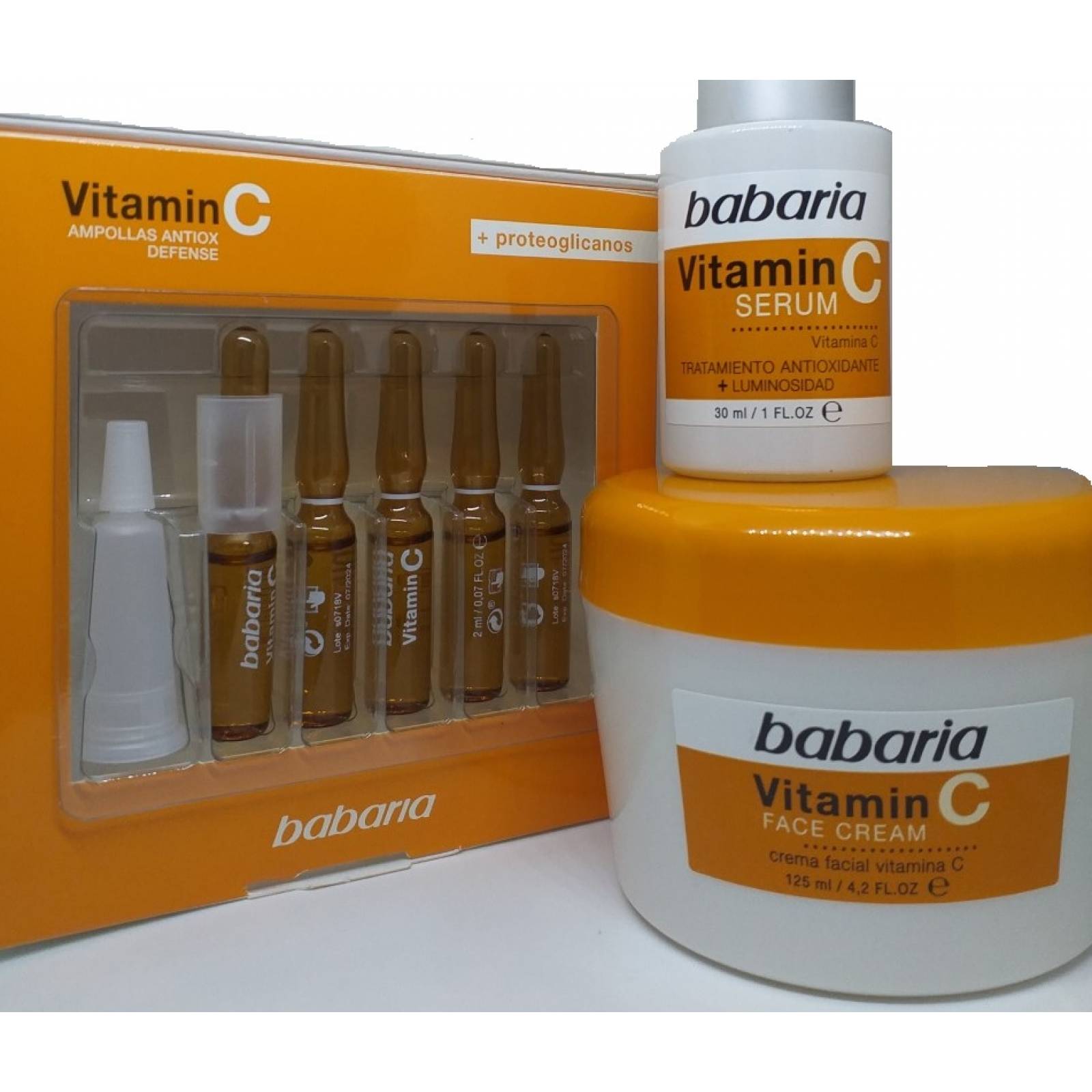 Tratamiento  Facial de Vitamina C Antioxidante + Luminosidad