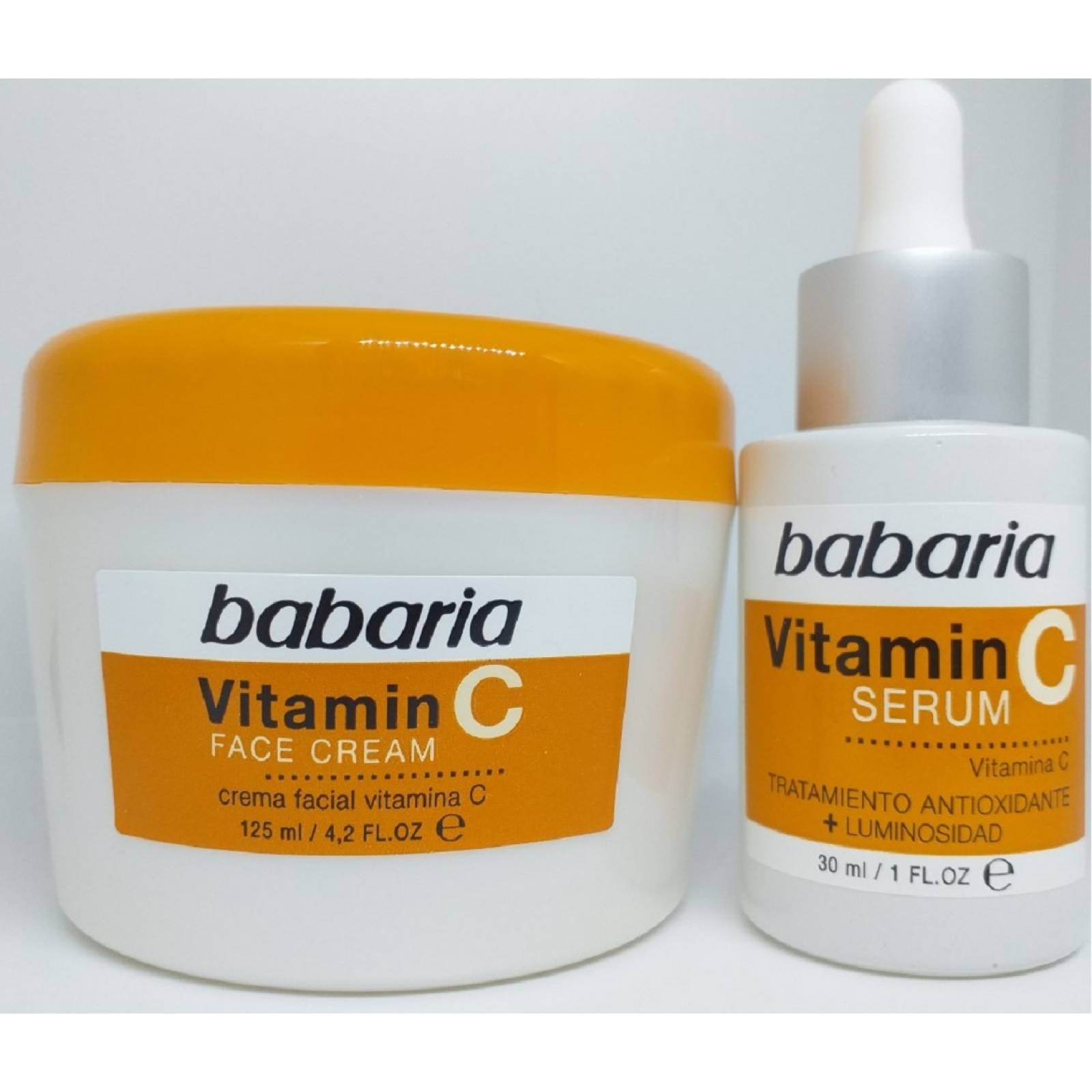 Tratamiento Facial Duo de Vitamina C Antioxidante + Luminosidad