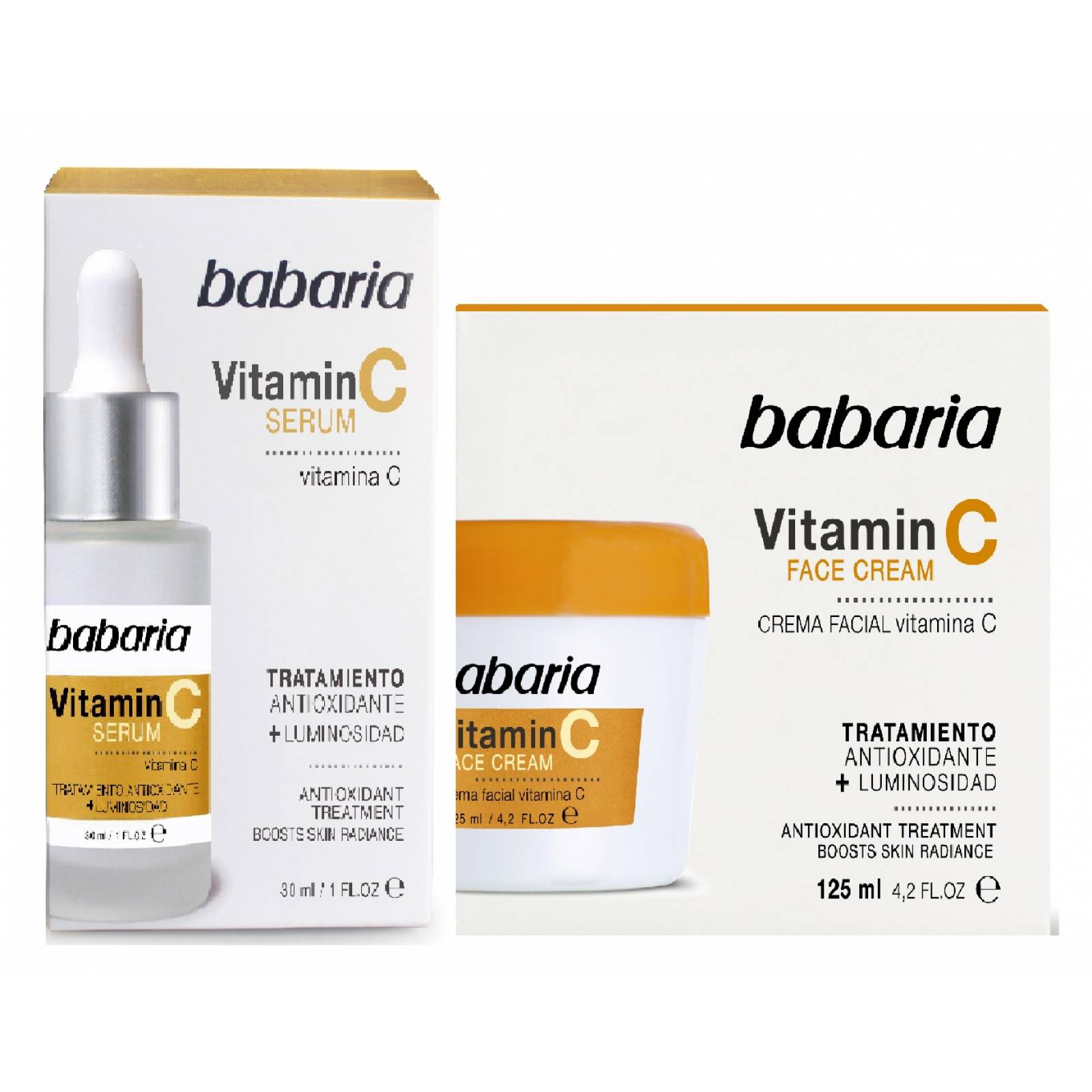 Tratamiento Facial Duo de Vitamina C Antioxidante + Luminosidad