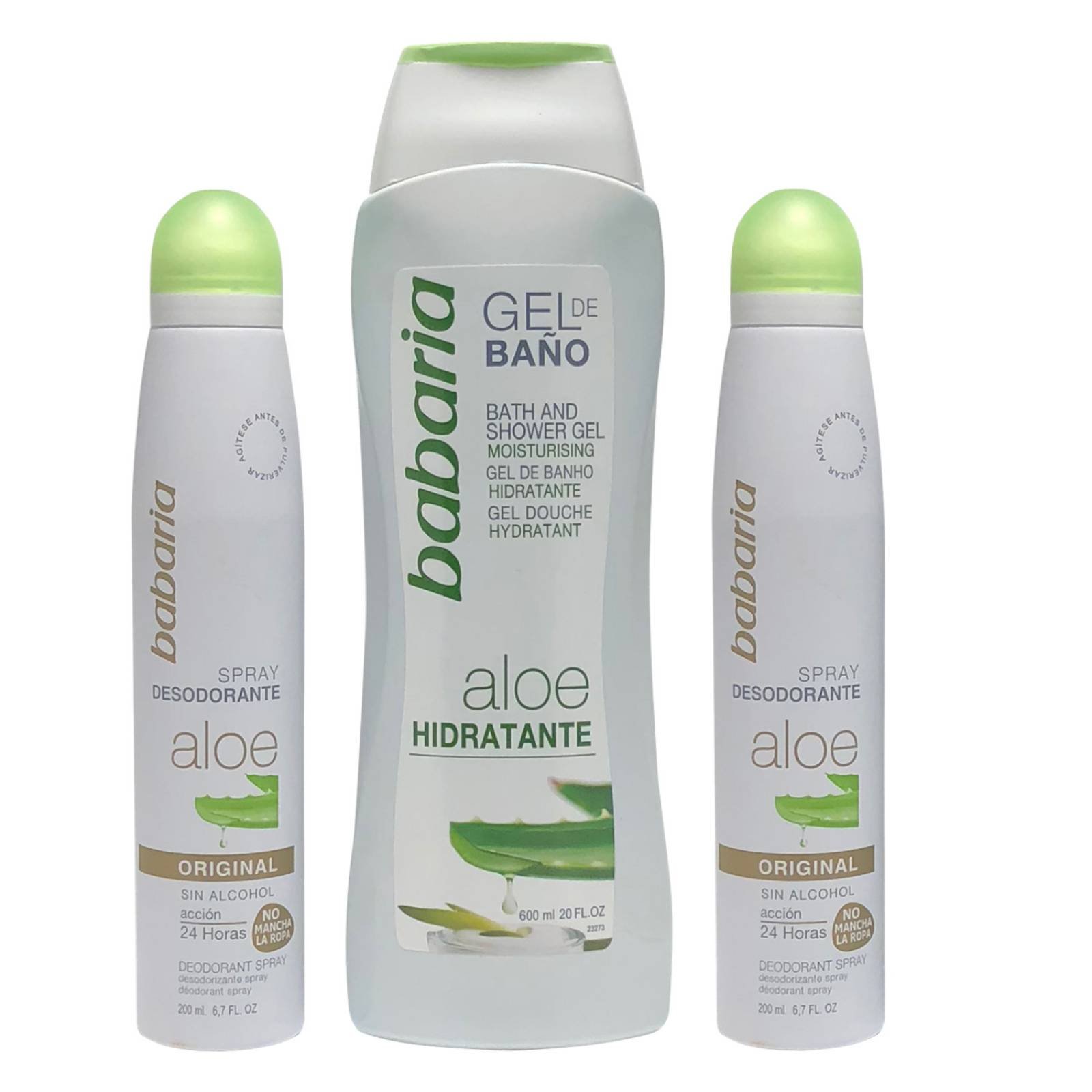 Set Higiene Gel + desodorantes spray