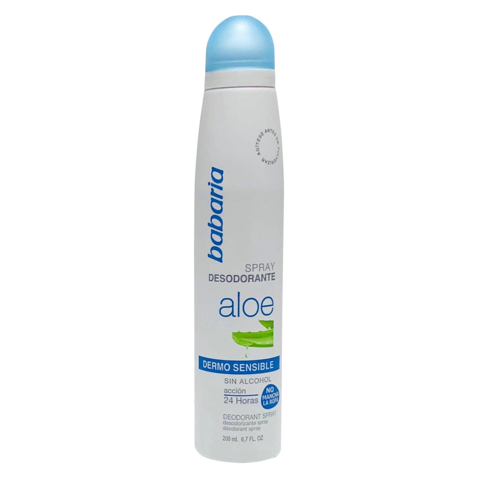 Desodorante Spray Aloe dermo sensible protección 48 horas 200 ml