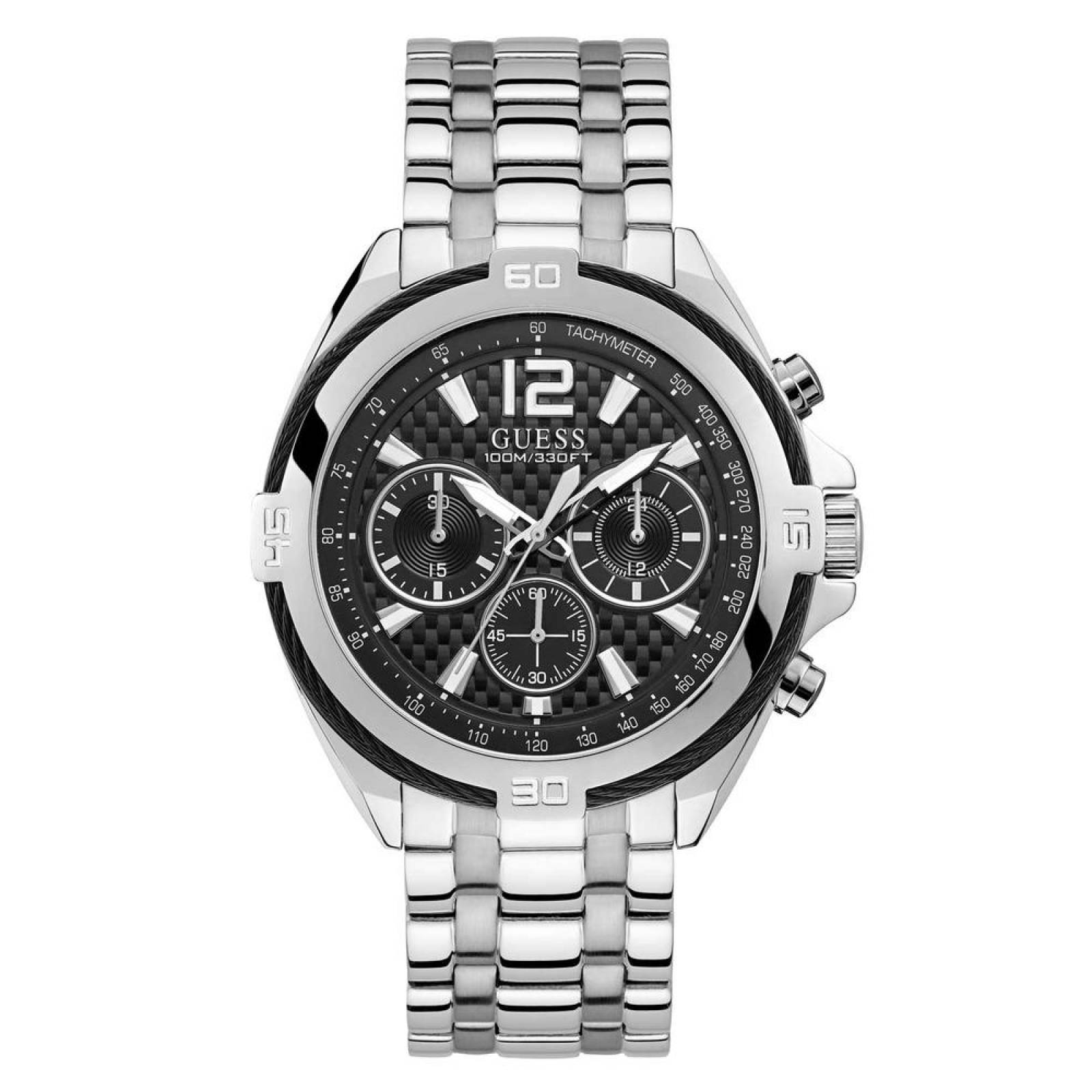 Reloj Guess Surge Caballero PlataNegro 