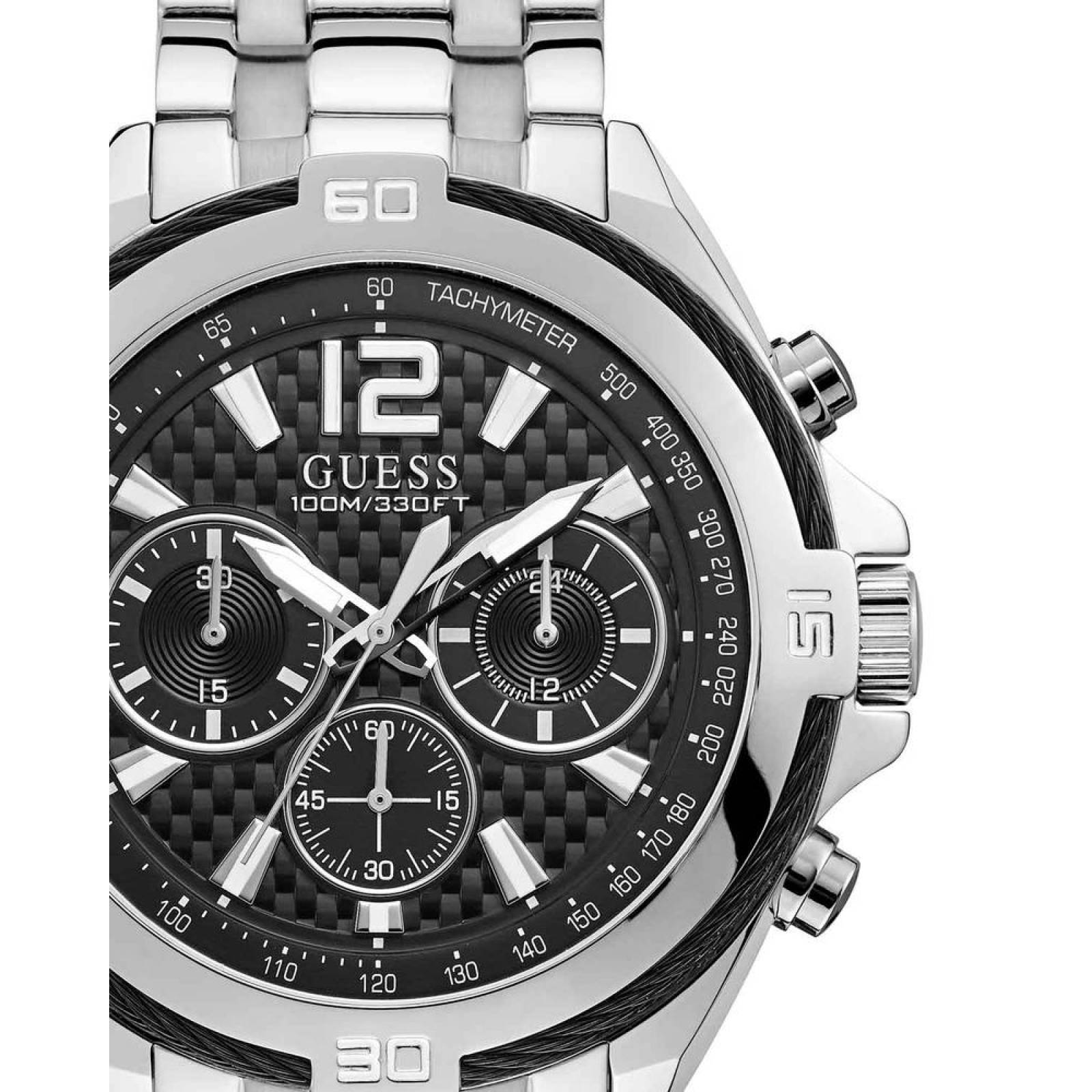 Reloj Guess Surge Caballero PlataNegro 