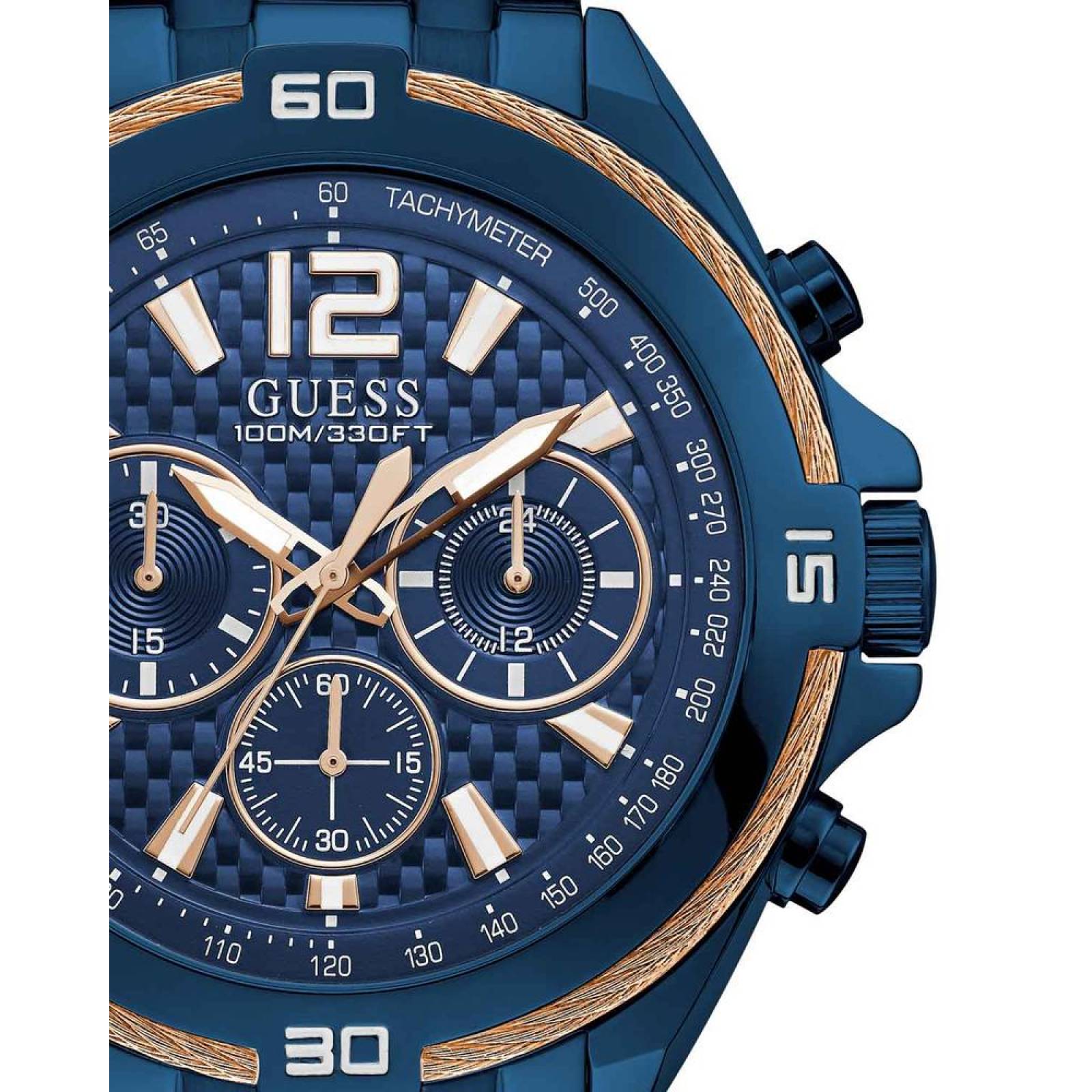 Reloj Guess Surge Caballero AzulOro Rosa 