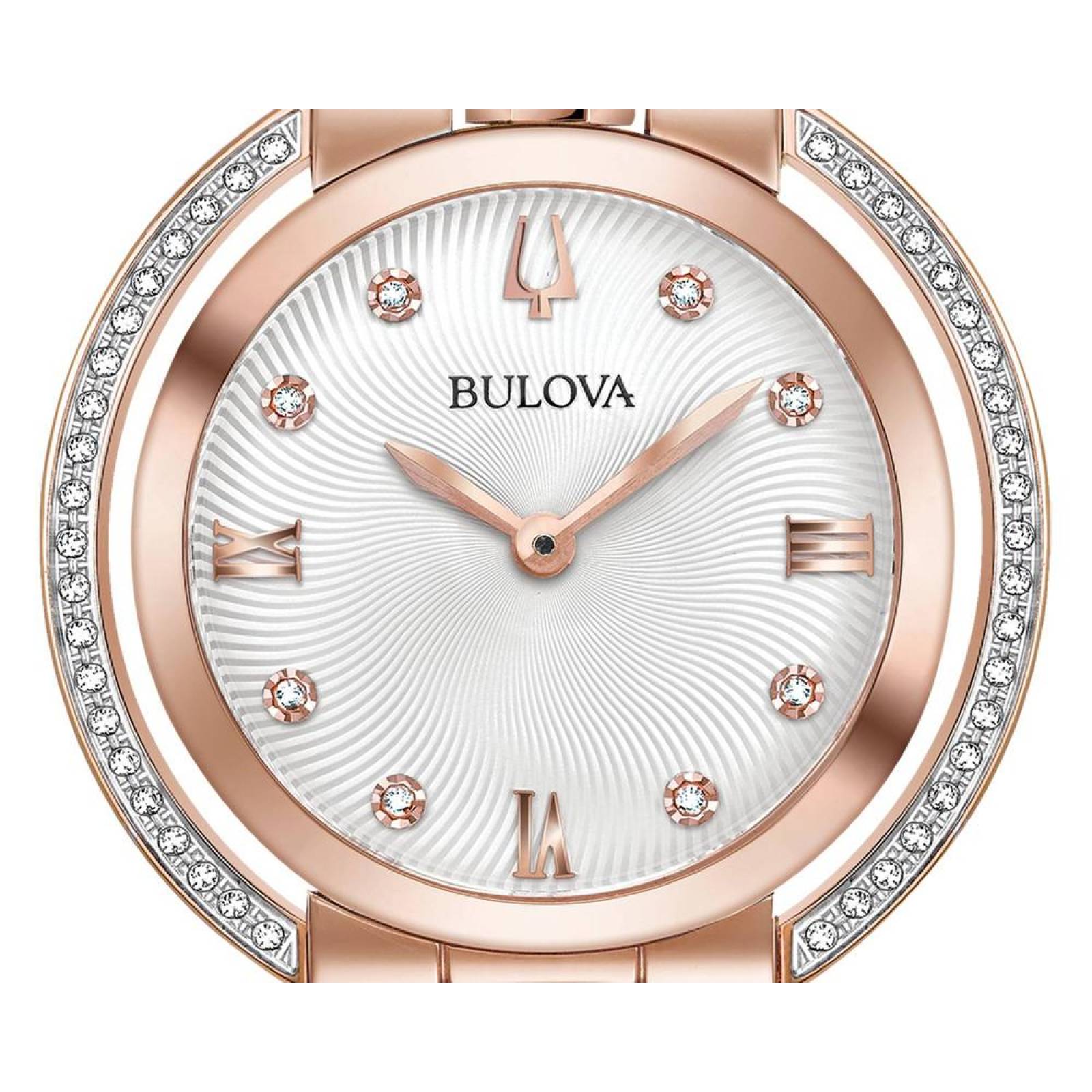 Reloj Bulova Rubaiyat para Dama con Diamantes 