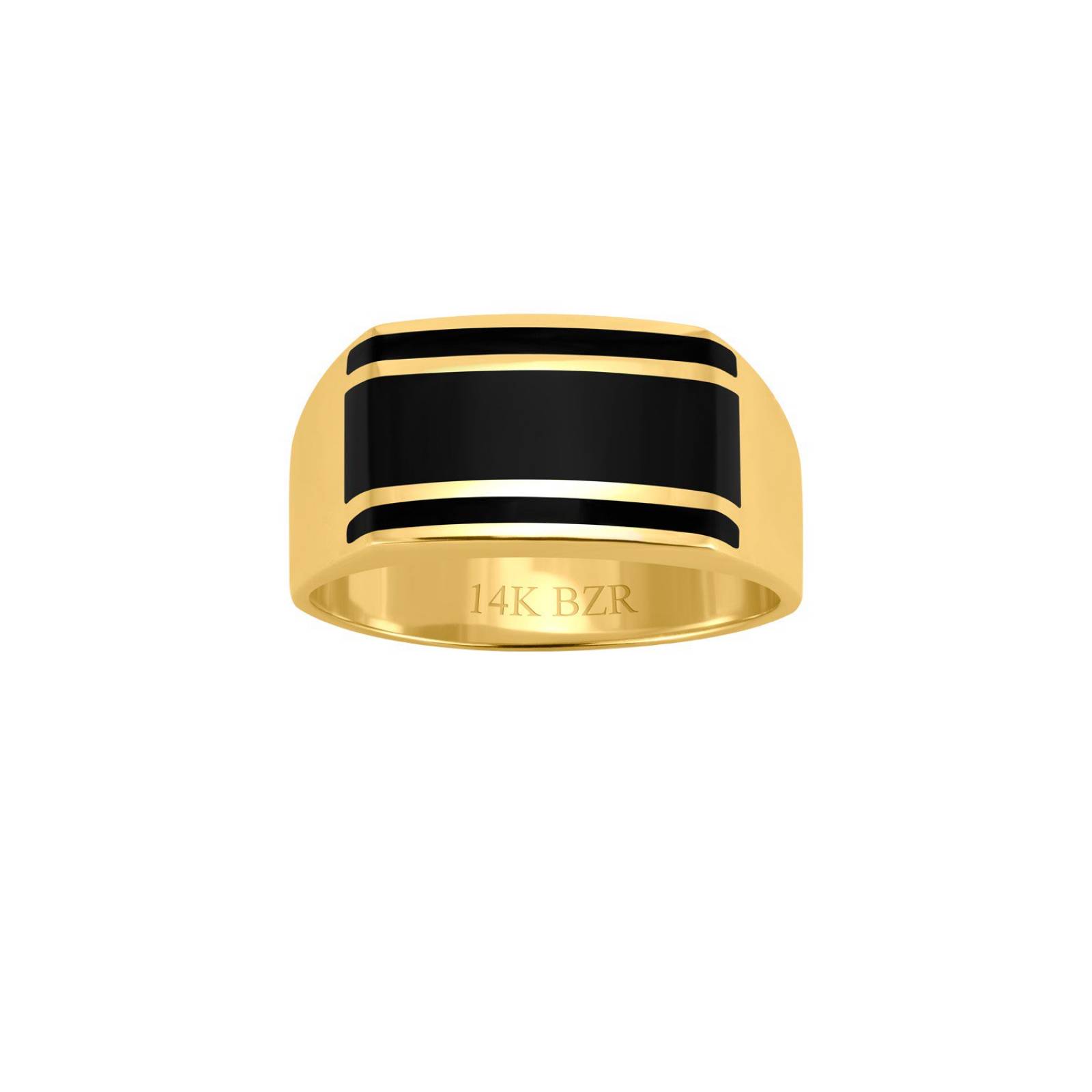 ANILLO DE ORO AMARILLO 14K PARA CABALLERO