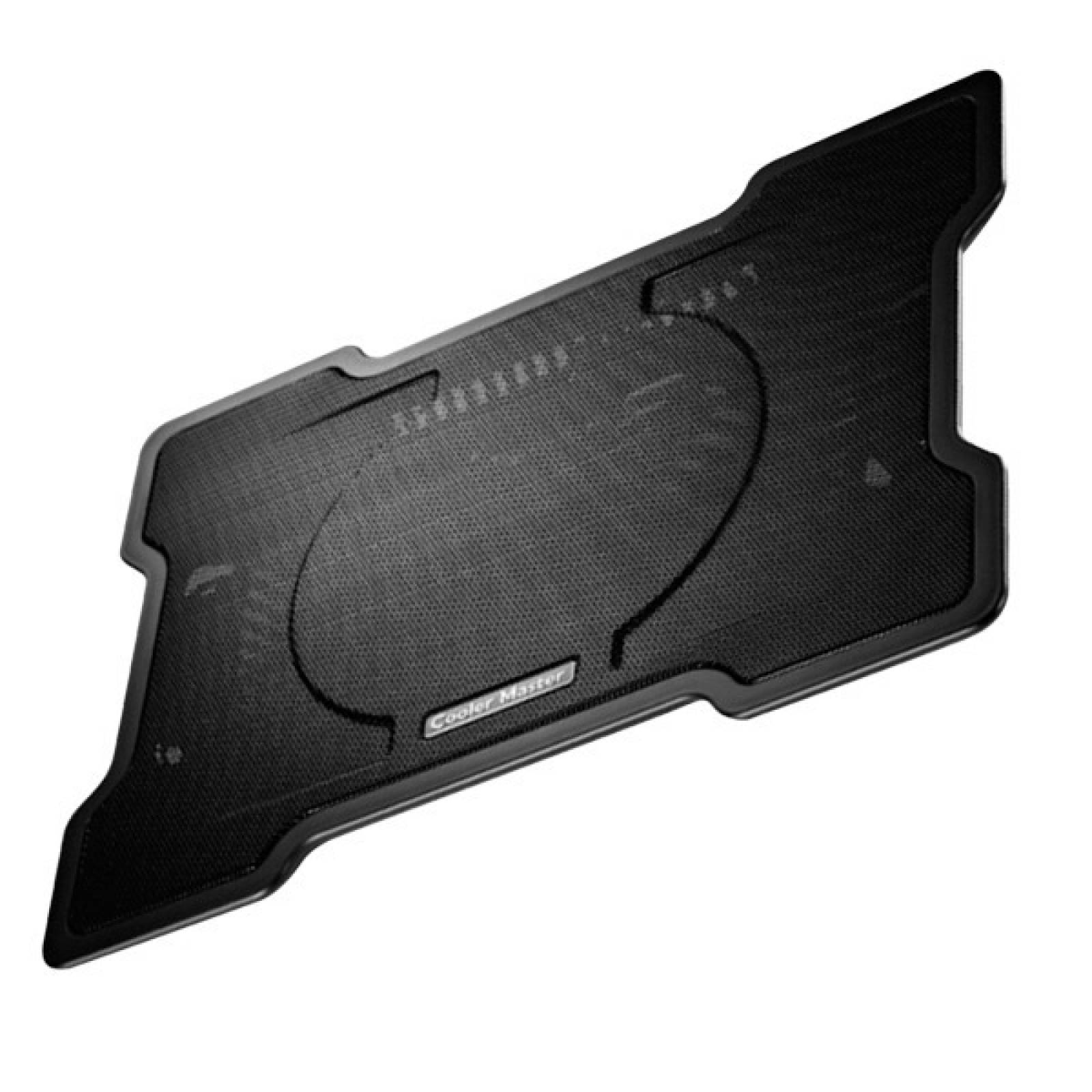 BASE ENFRIADORA COOLER MASTER NOTEPAL X-SLIM NEGRA, PARA LAPTOP 7-17", CON VENTILADOR DE 1400RPM