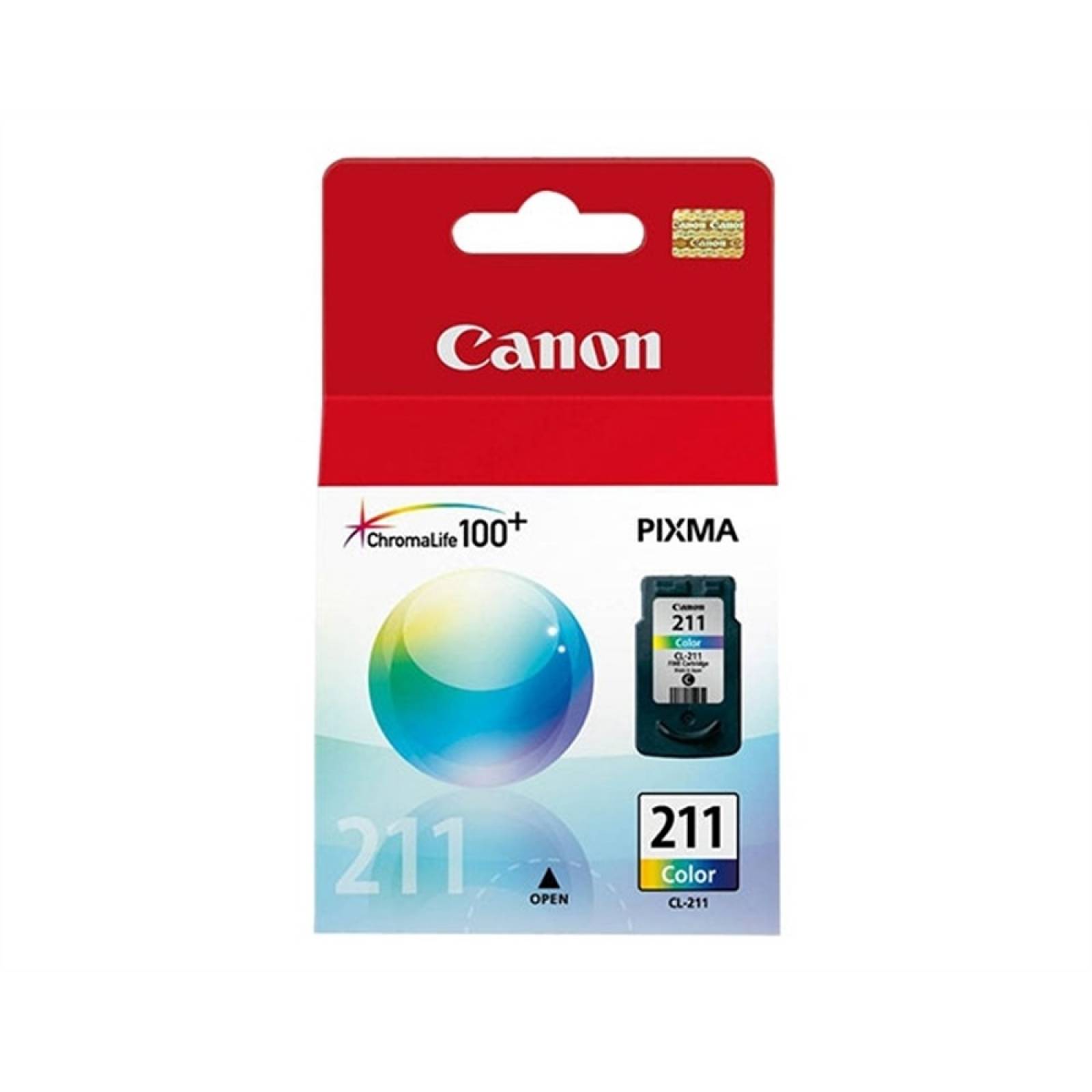 CARTUCHO DE TINTA CANON CL-211 COLOR PARA MP230 (2976B017AA)