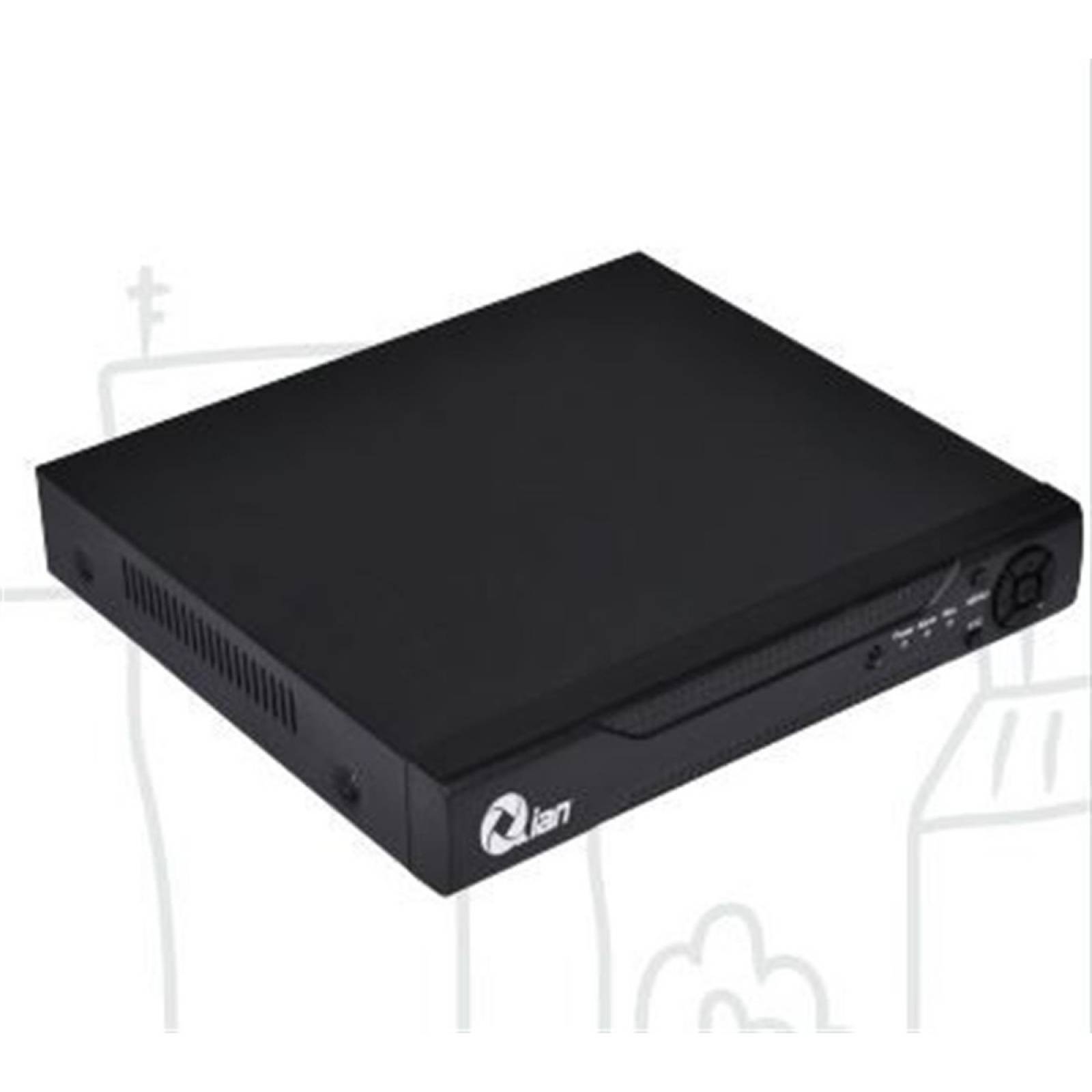 DVR QIAN YAO 4 CANALES AHD, NEGRO (QDVR041701P)