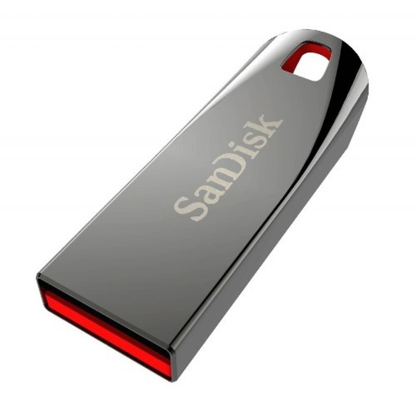 MEMORIA USB SANDISK CRUZER FORCE Z71 NEGRO/ROJO, 16GB, 2.0