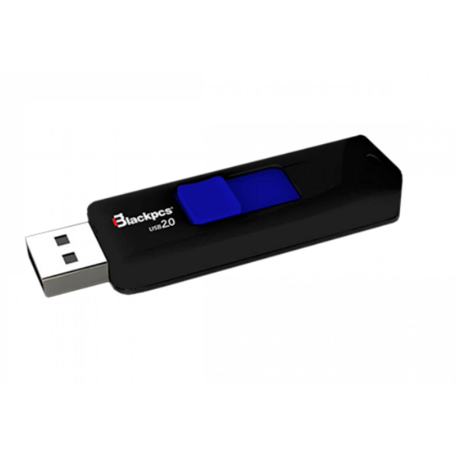 MEMORIA USB BLACKPCS MU2101B-8 AZUL PLASTICO, 8GB, 2.0