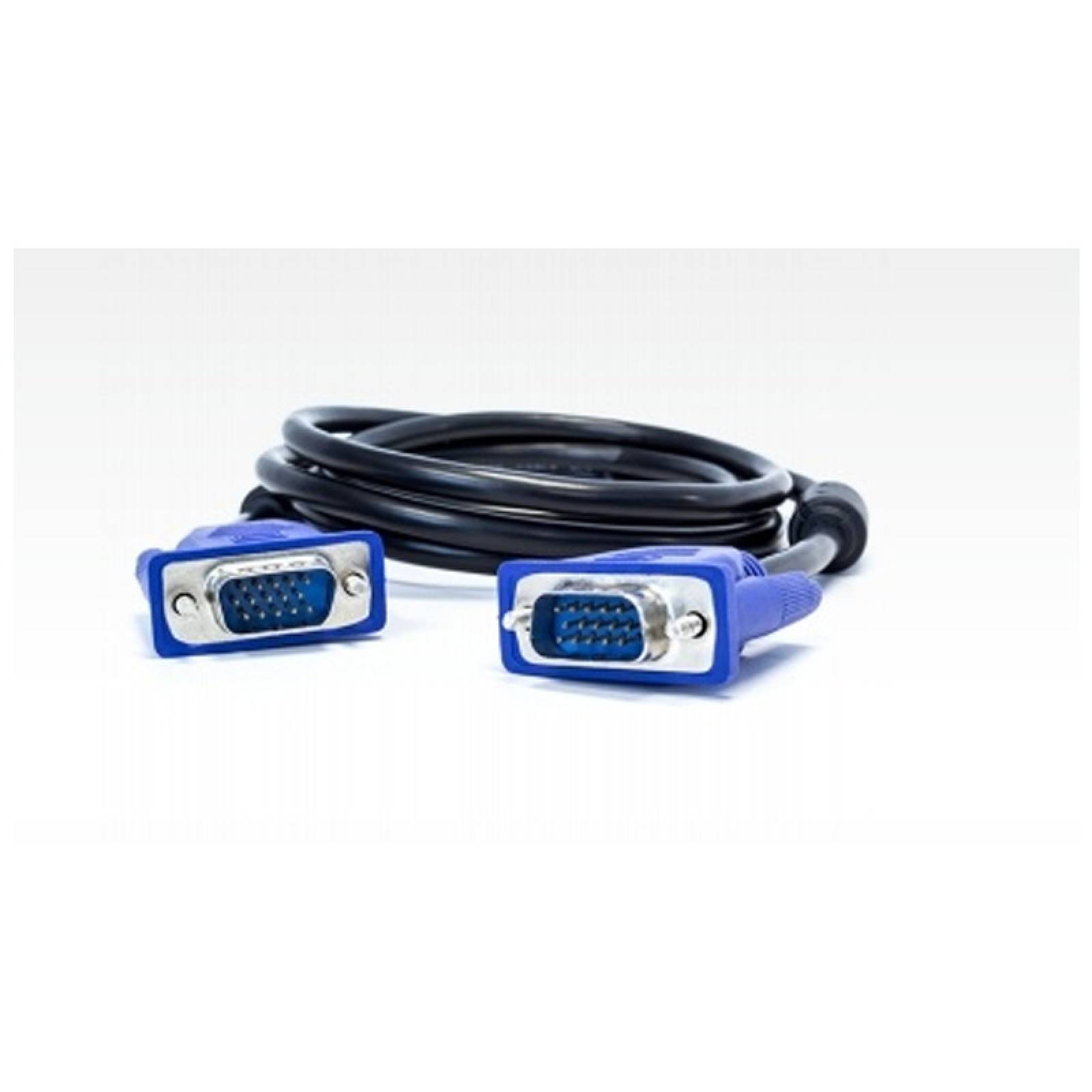 CABLE VGA VORAGO CAB-106 NEGRO/AZUL, MACHO, 2 METROS