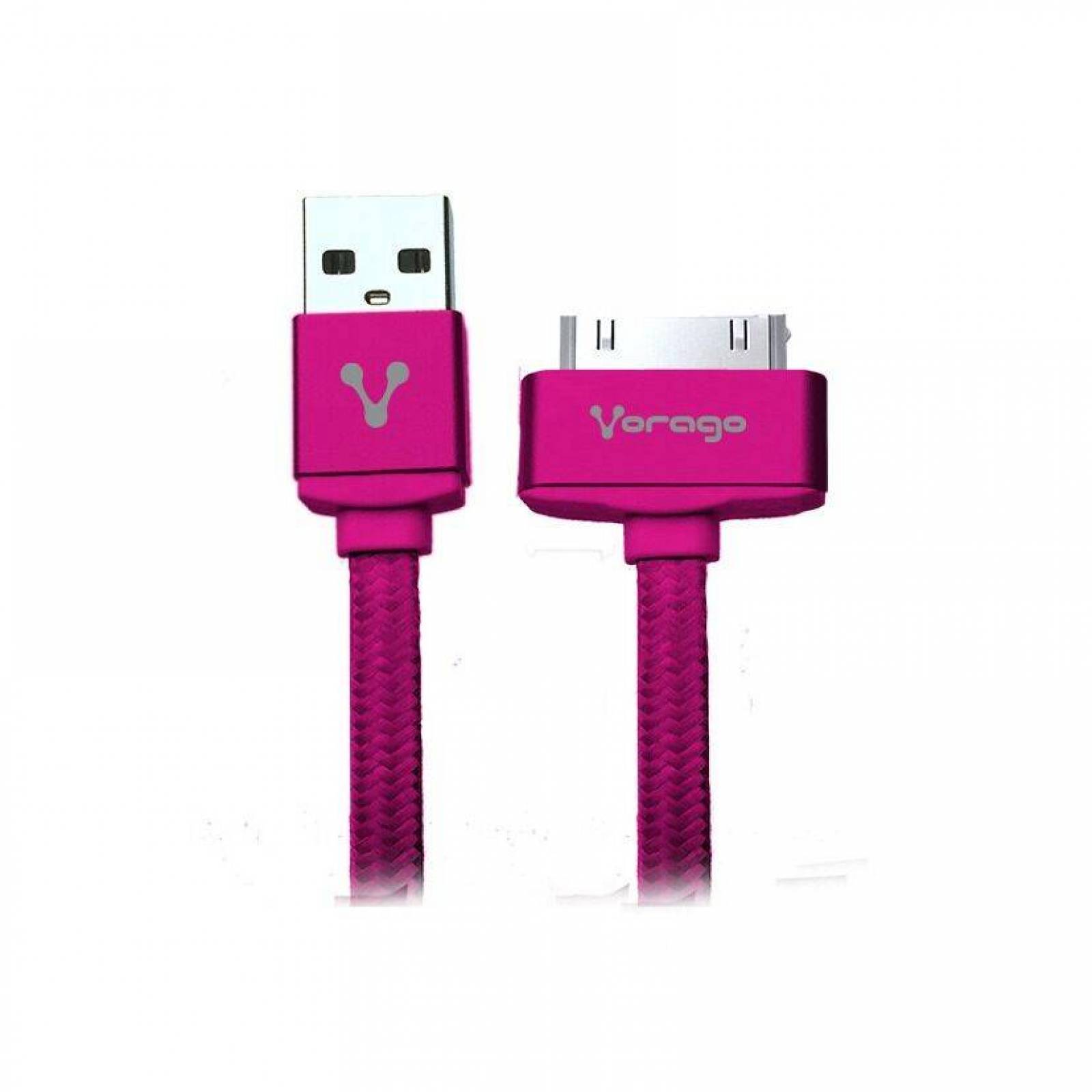 CABLE VORAGO CAB-118 ROSA PARA APPLE, 1 METRO