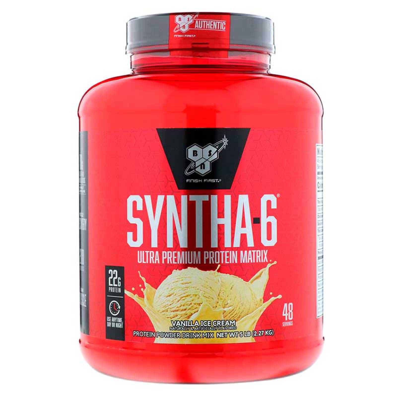 Proteina  Bsn Syntha 6, Sabor Vainilla  5 Lbs