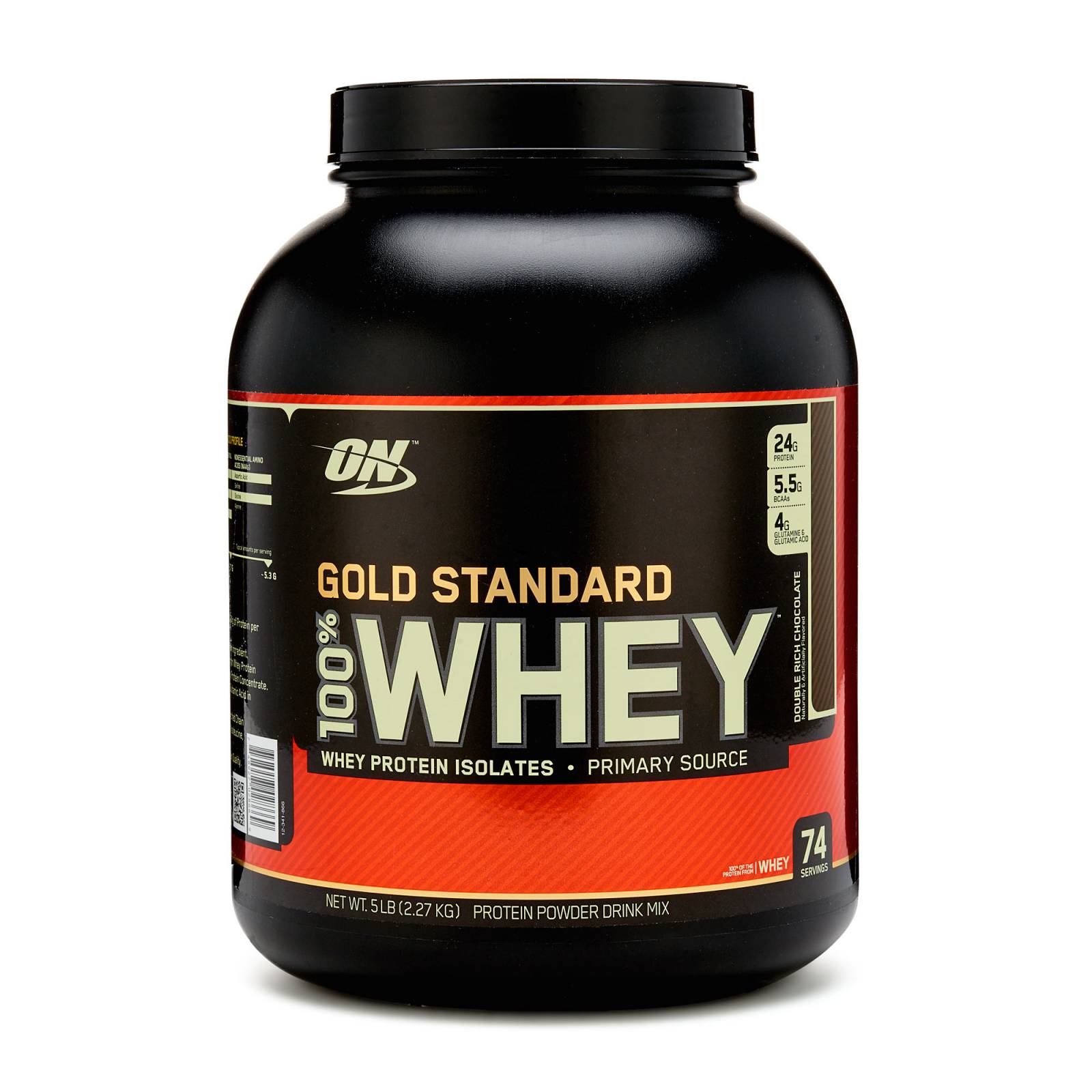 Proteina On Gold Standard Sabor Chocolate 100% Whey 5 Lbs