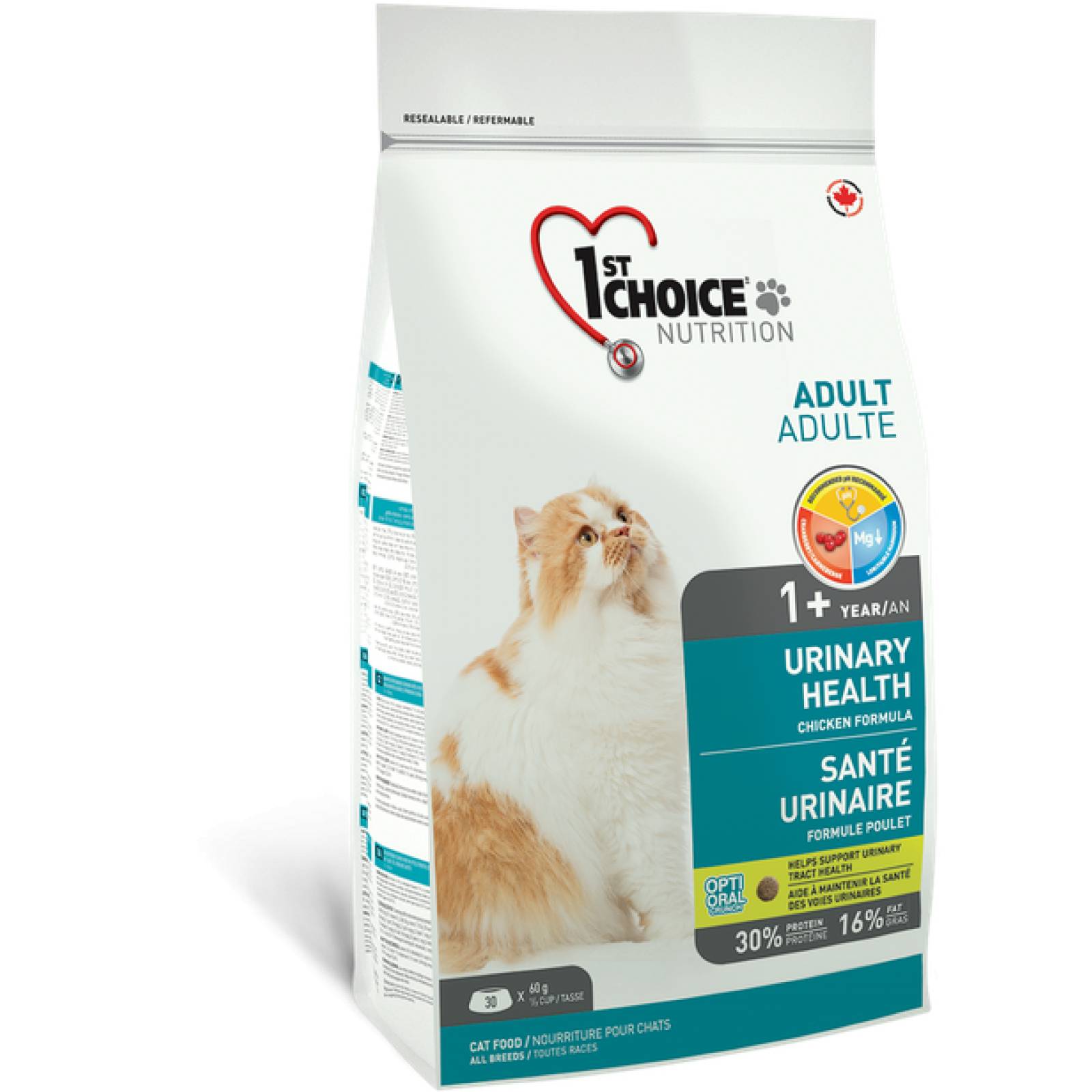 1st Choice Alimento para Gato Adulto Urinary Health fórmula de pollo 1.8 kg