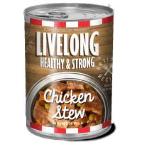 Livelong Healthy & Strong Alimento Para Perro Estofado De Pollo 340 Gr