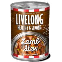 Livelong Healthy & Strong Alimento Para Perro Estofado De Cordero 340 Gr