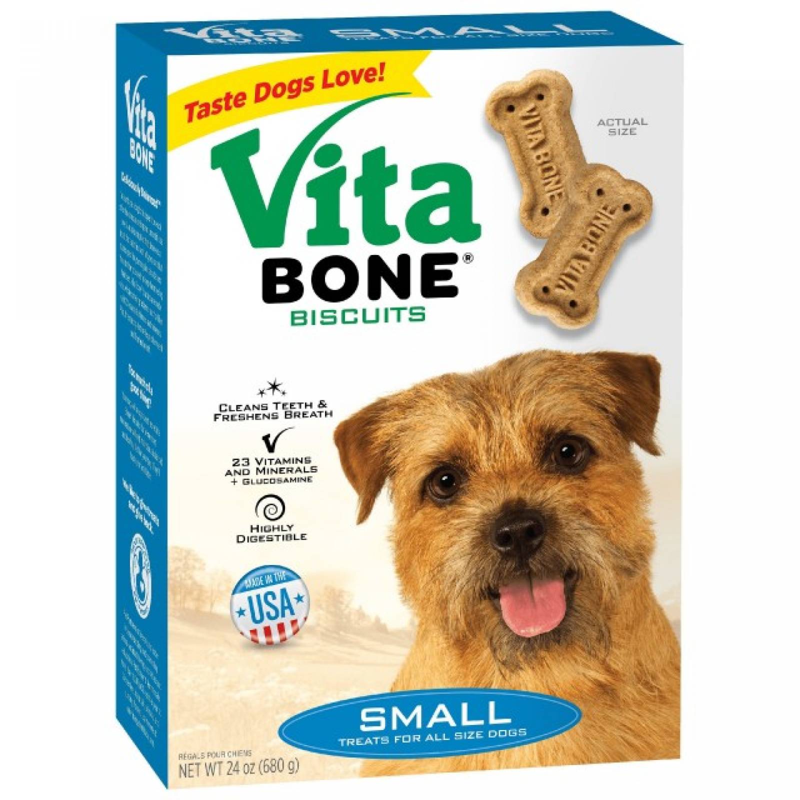 Vita Bone Premios para Perro todas la tallas Galletas Small Treats 680 gr