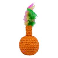 Fancy Pets Juguete Para Gato Sonaja Con Plumas 5 Cm