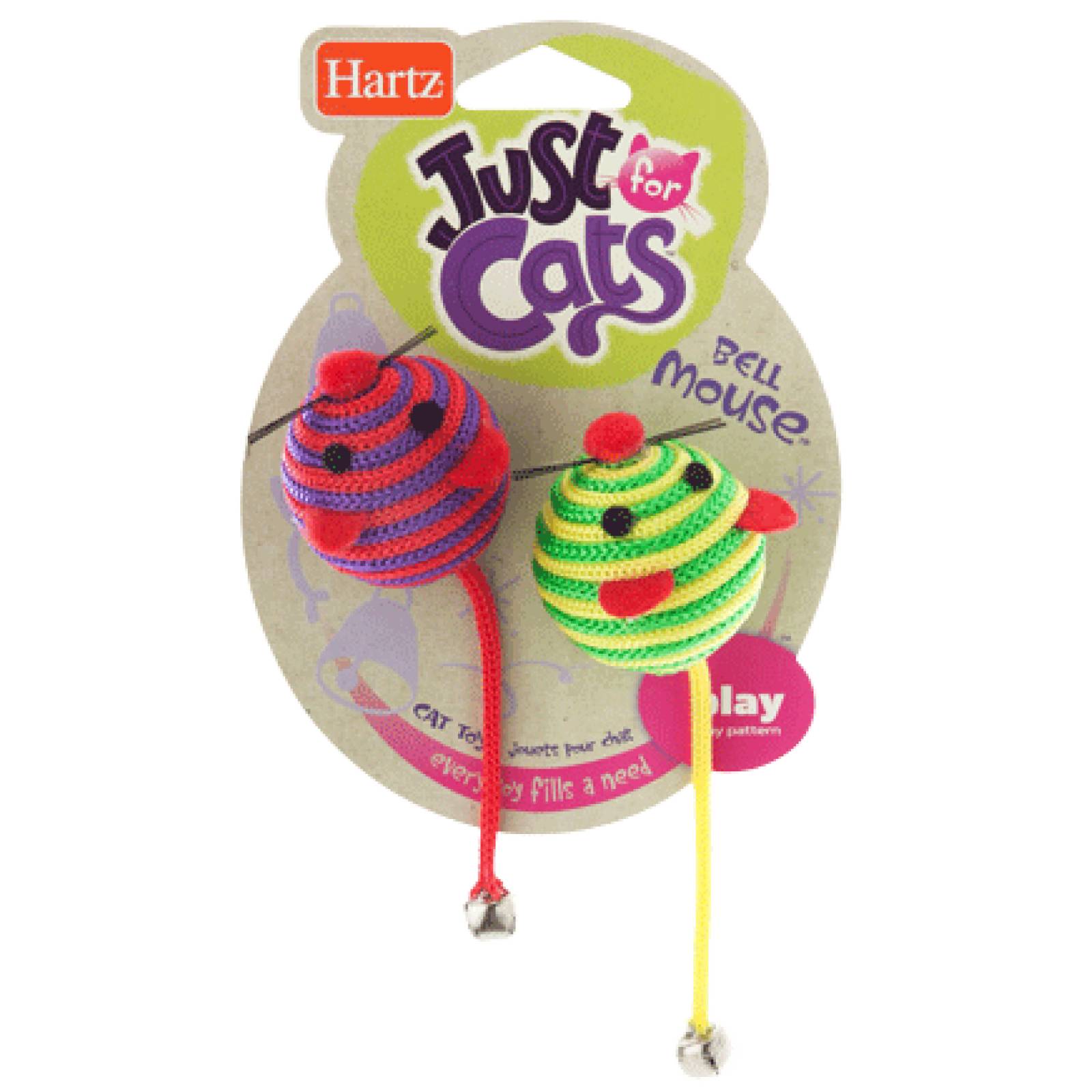 Hartz Juguete para Gato Just for Cats Bell Mouse
