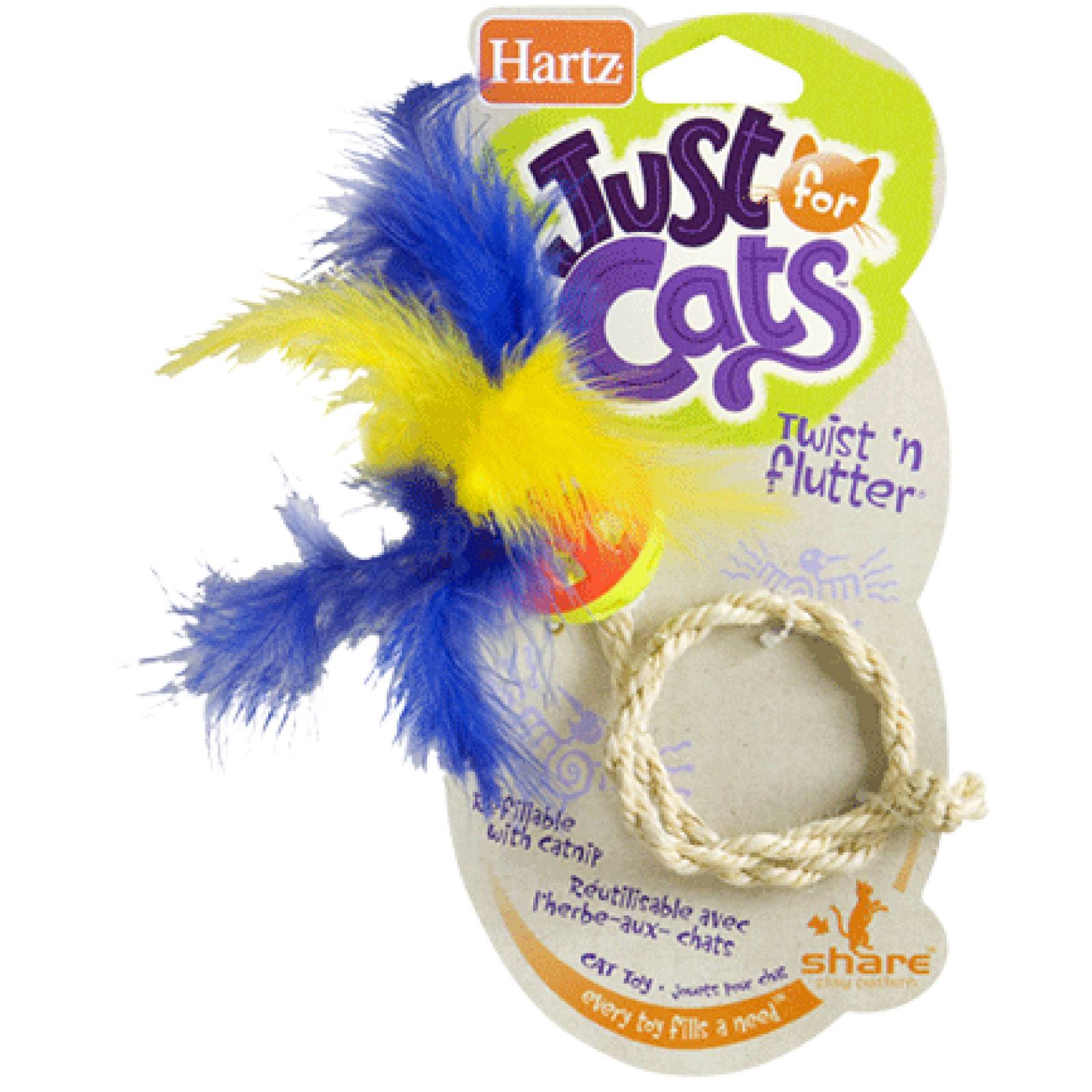Hartz Juguete para Gato Just for Cats Twistn Flutter