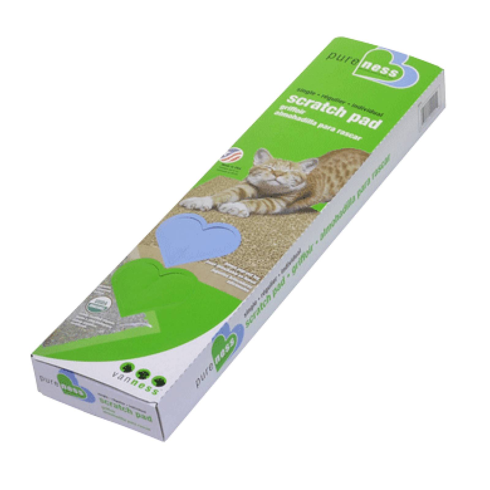 Vanness Tapete Rascador Sencillo para Gato Pureness